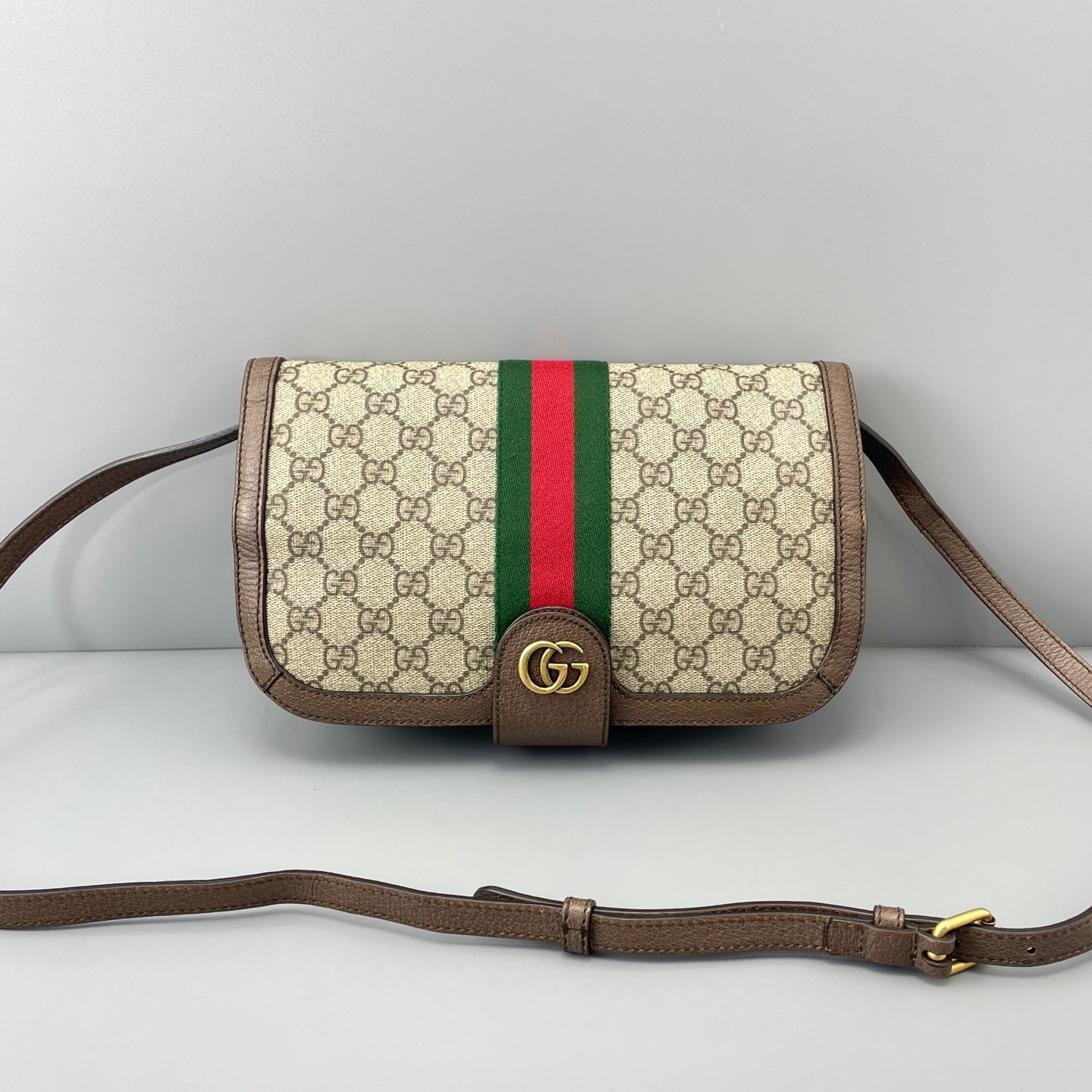Gucci - Ophidia - Synthetic - Brown - (Small)