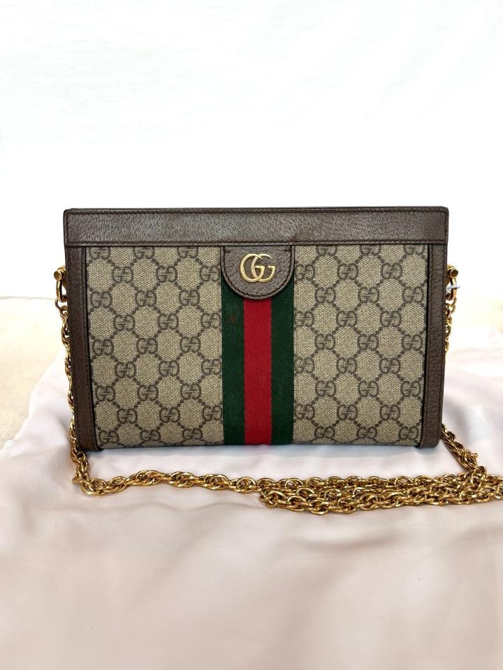 Gucci - Ophidia - Synthetic - Brown - (small)