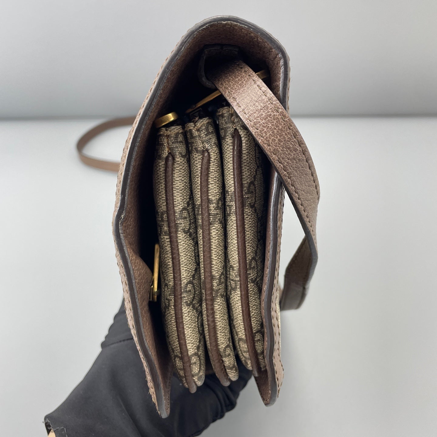 Gucci - Ophidia - Synthetic - Brown - (Small)