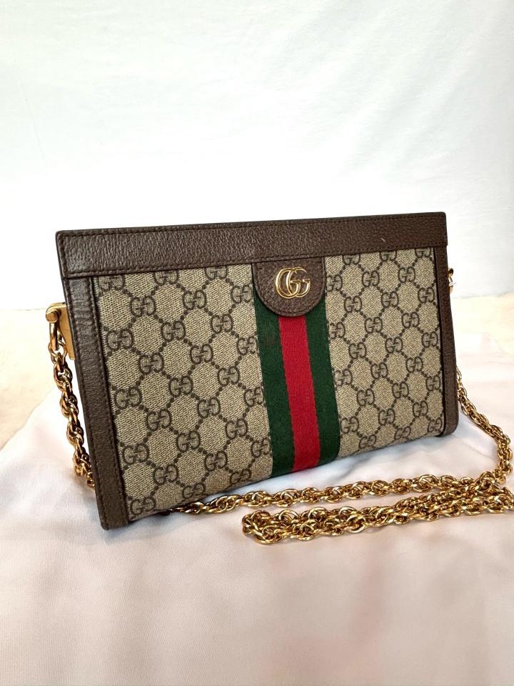 Gucci - Ophidia - Synthetic - Brown - (small)