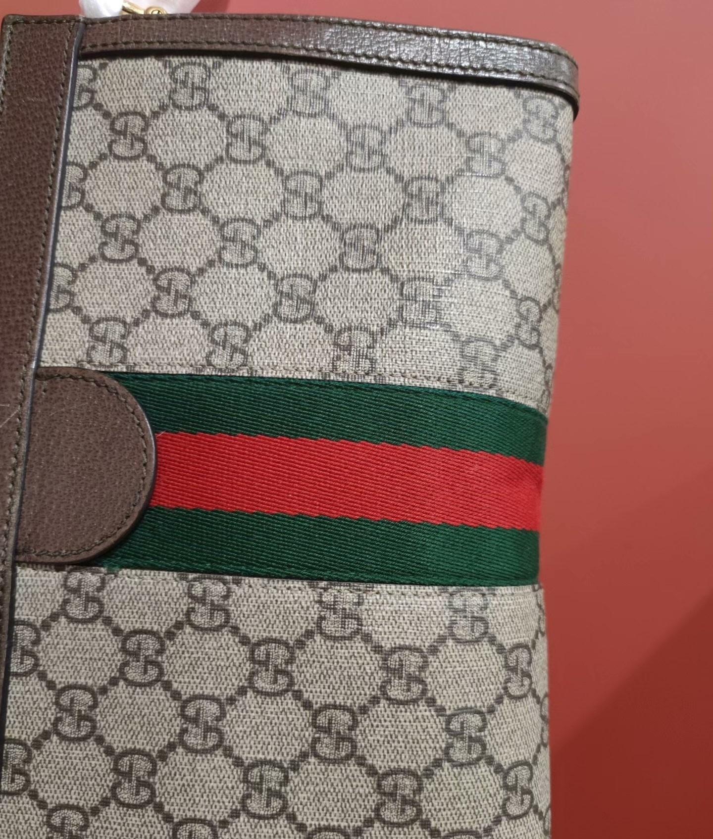 Gucci - Ophidia - Synthetic - Brown - (small)
