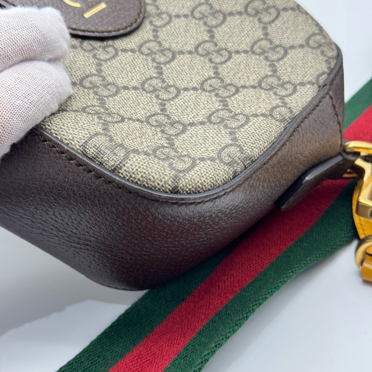 Gucci - Ophidia - Synthetic - Brown - (small)