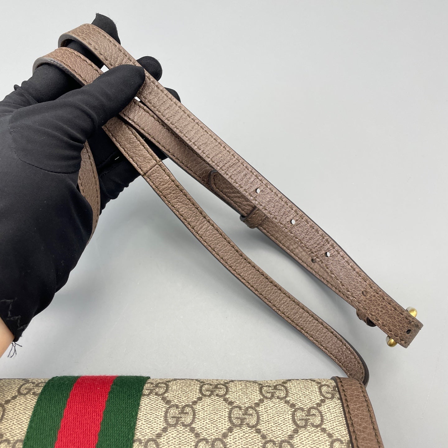 Gucci - Ophidia - Synthetic - Brown - (Small)