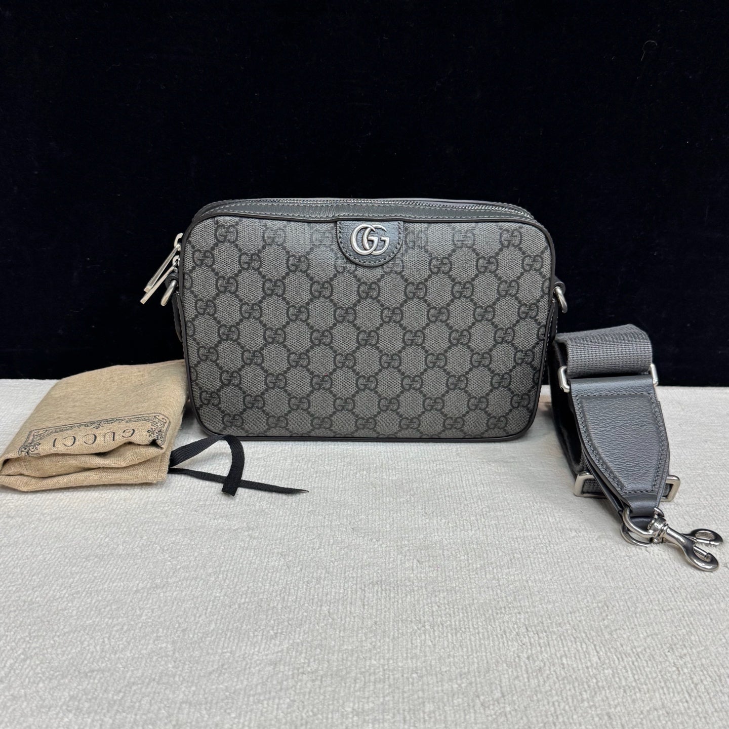 Gucci - Ophidia - Synthetic - Grey - (mini)