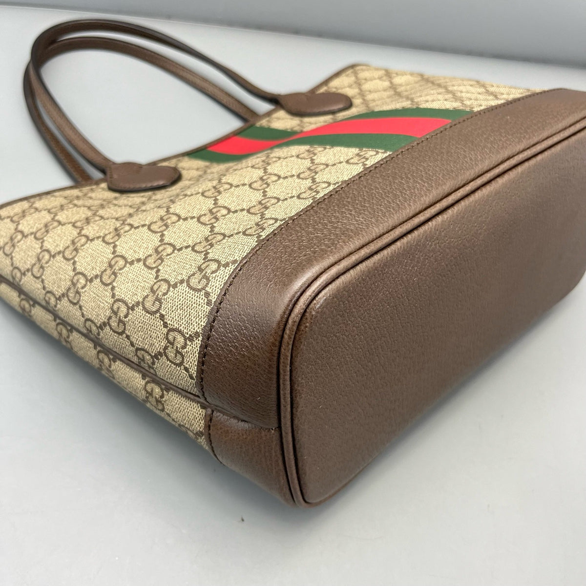 Gucci - Ophidia Tote Bag - Cloth - Brown - (medium)