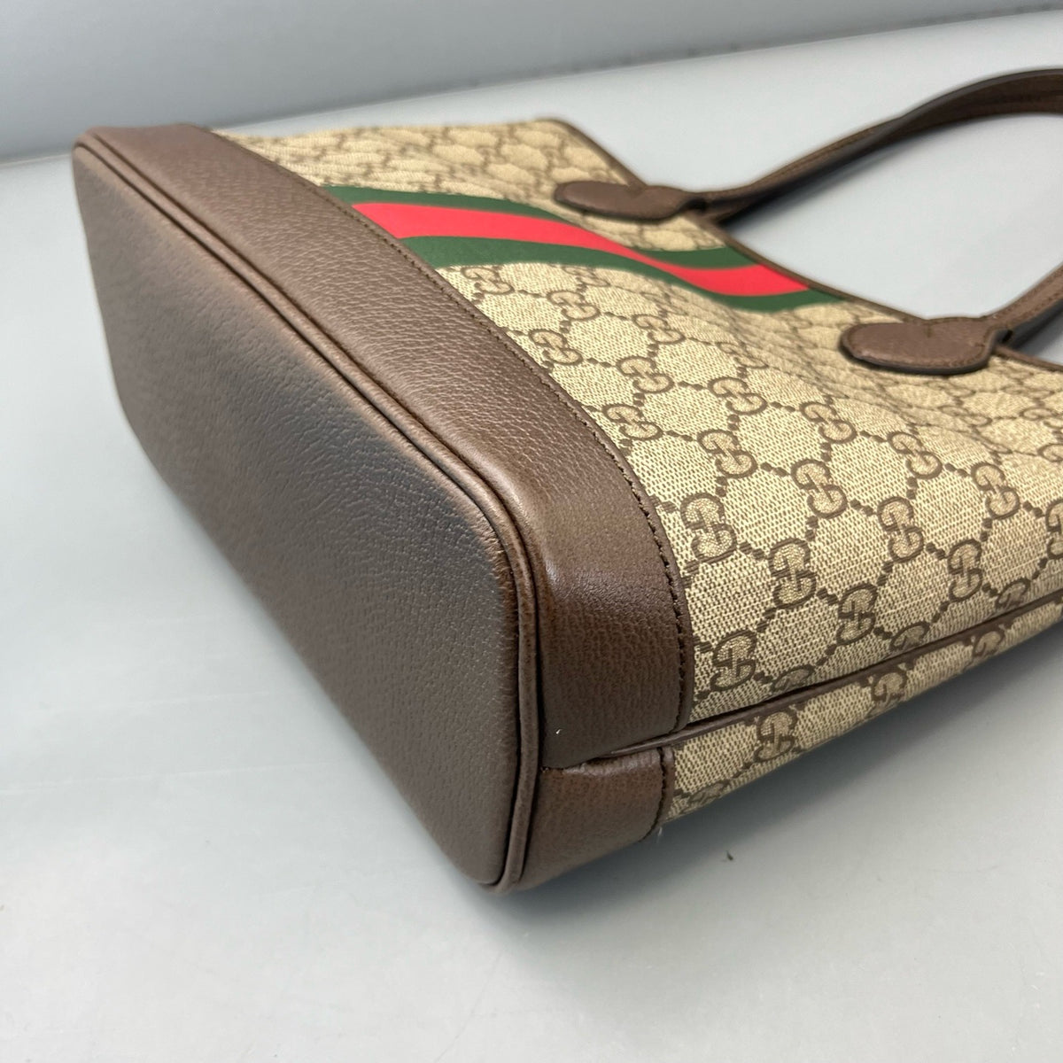 Gucci - Ophidia Tote Bag - Cloth - Brown - (medium)