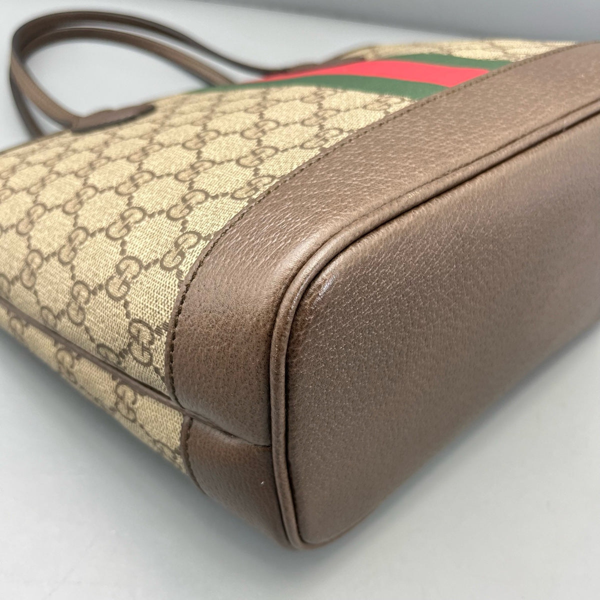 Gucci - Ophidia Tote Bag - Cloth - Brown - (medium)