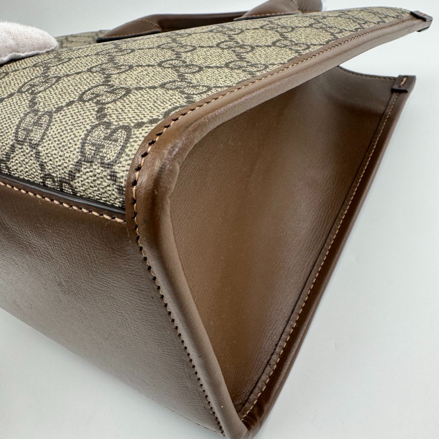 Gucci - Ophidia Tote - Leather - Brown - (medium)