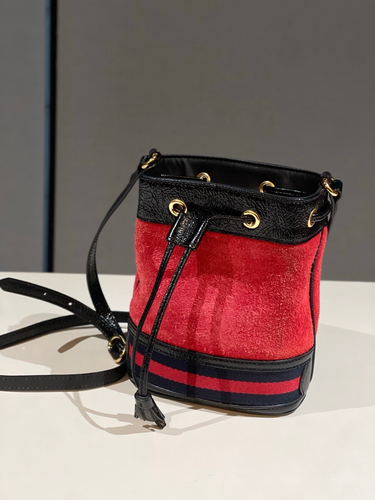Gucci - Ophidia - Velvet - Red - (mini)