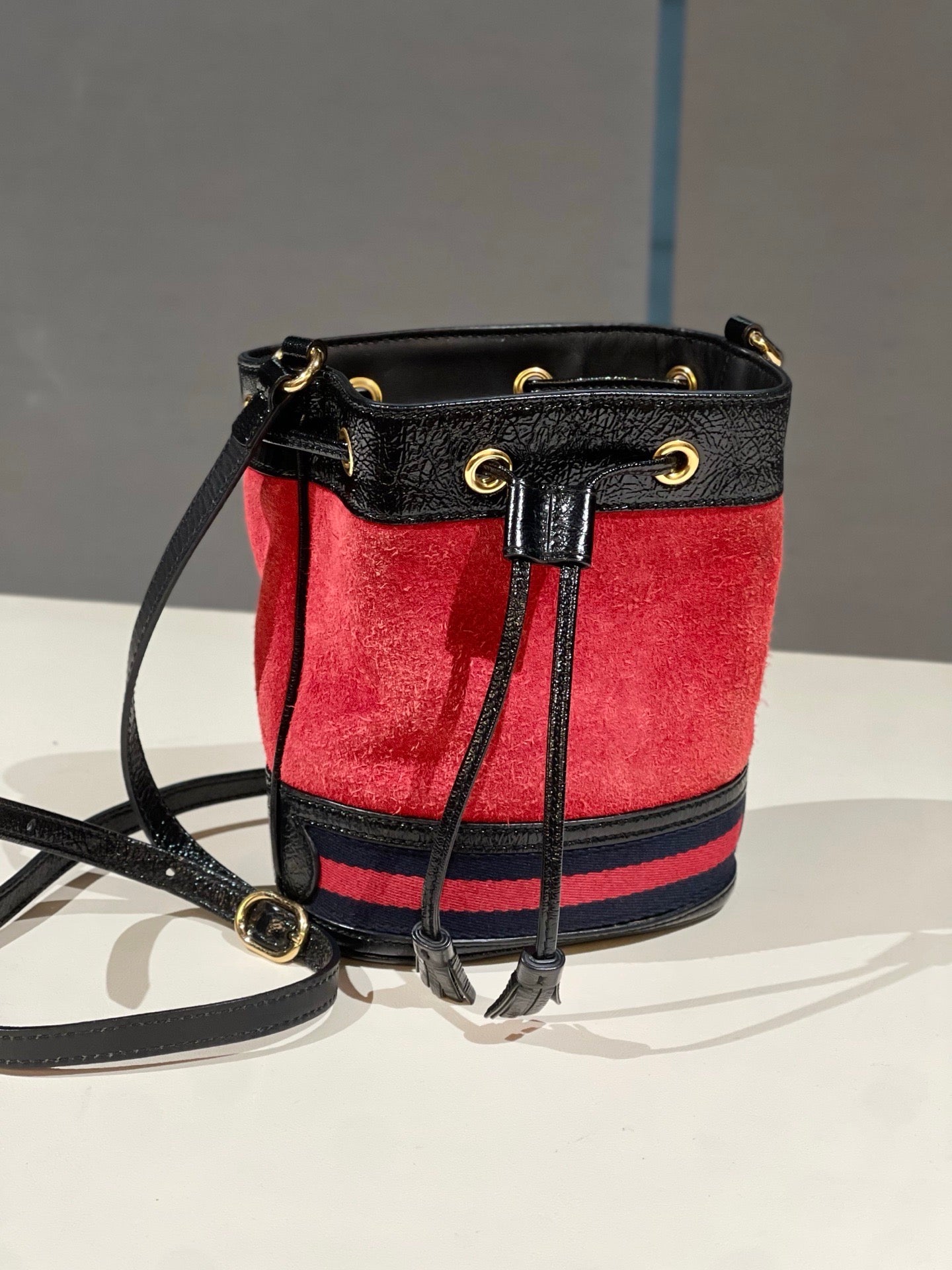 Gucci - Ophidia - Velvet - Red - (mini)