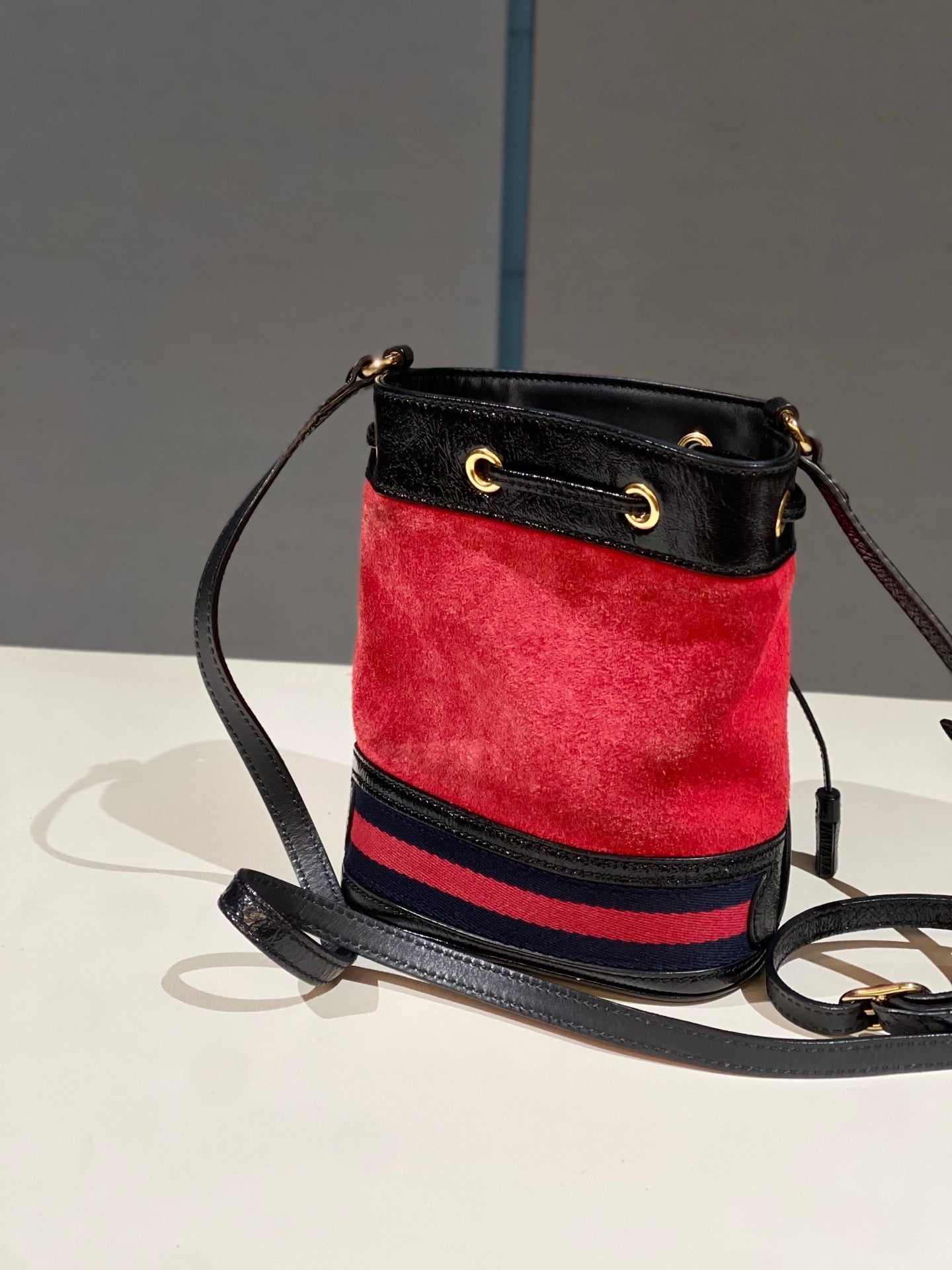 Gucci - Ophidia - Velvet - Red - (mini)