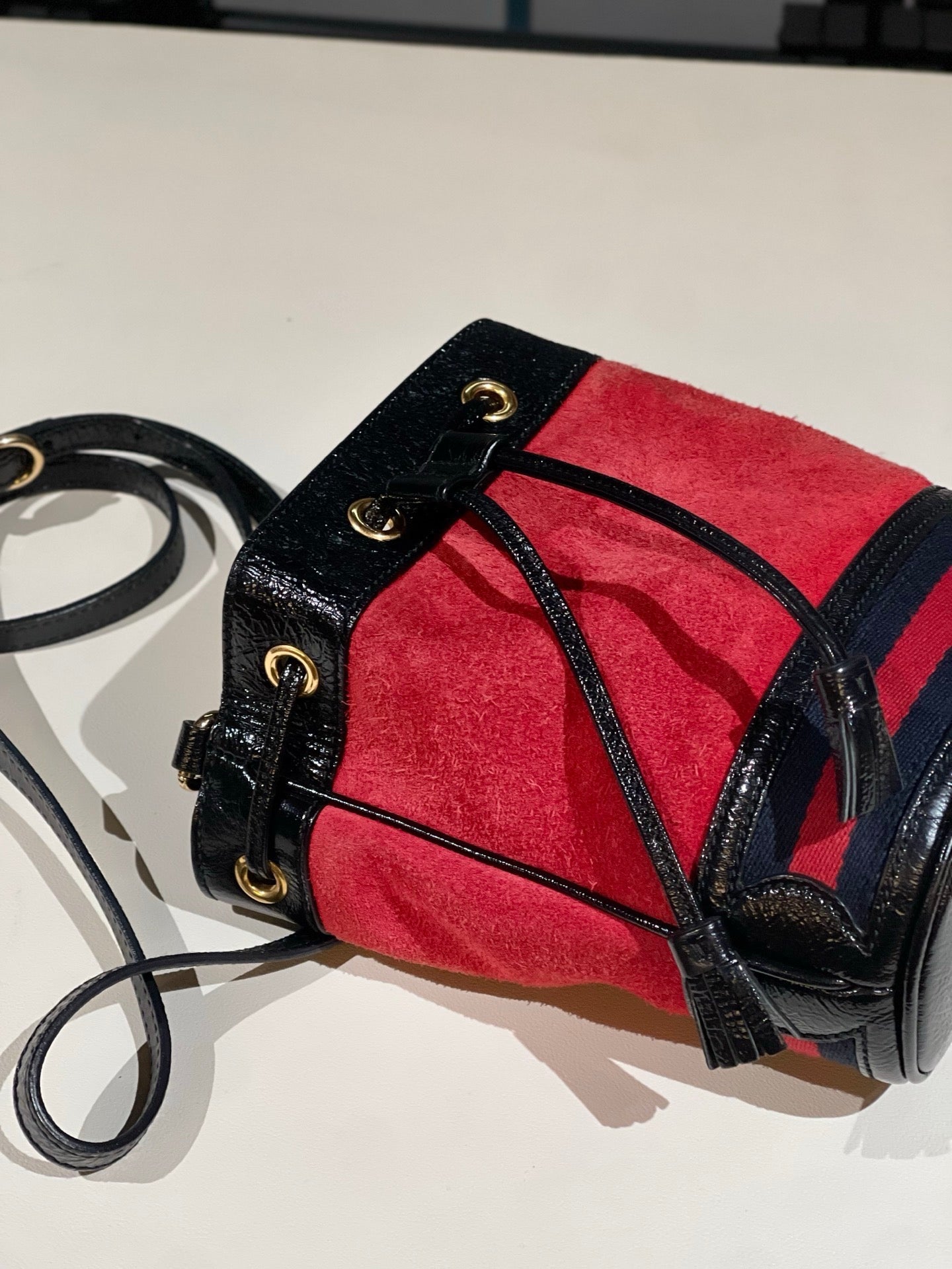 Gucci - Ophidia - Velvet - Red - (mini)