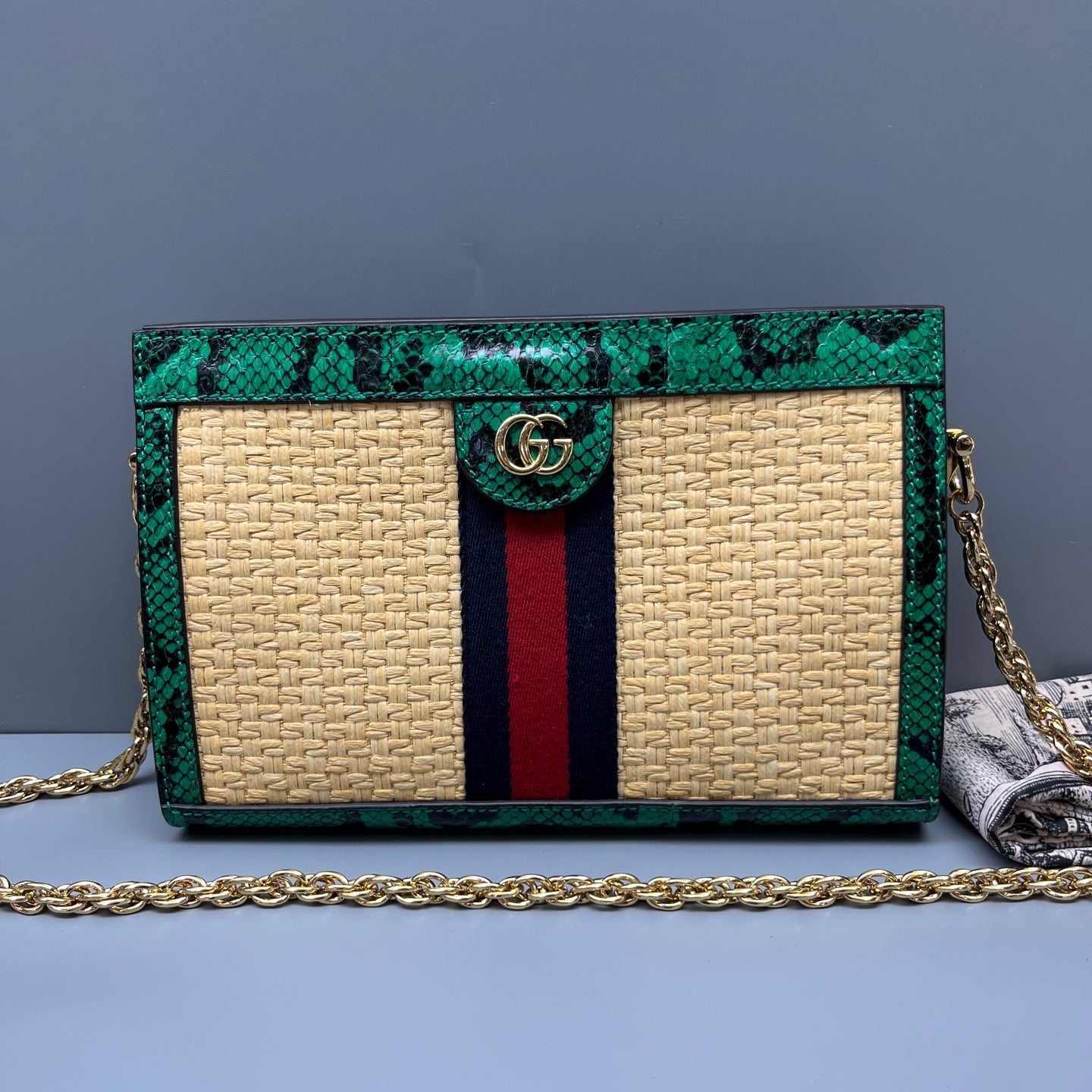 Gucci - Ophidia - Wicker - Multicolour - (small)