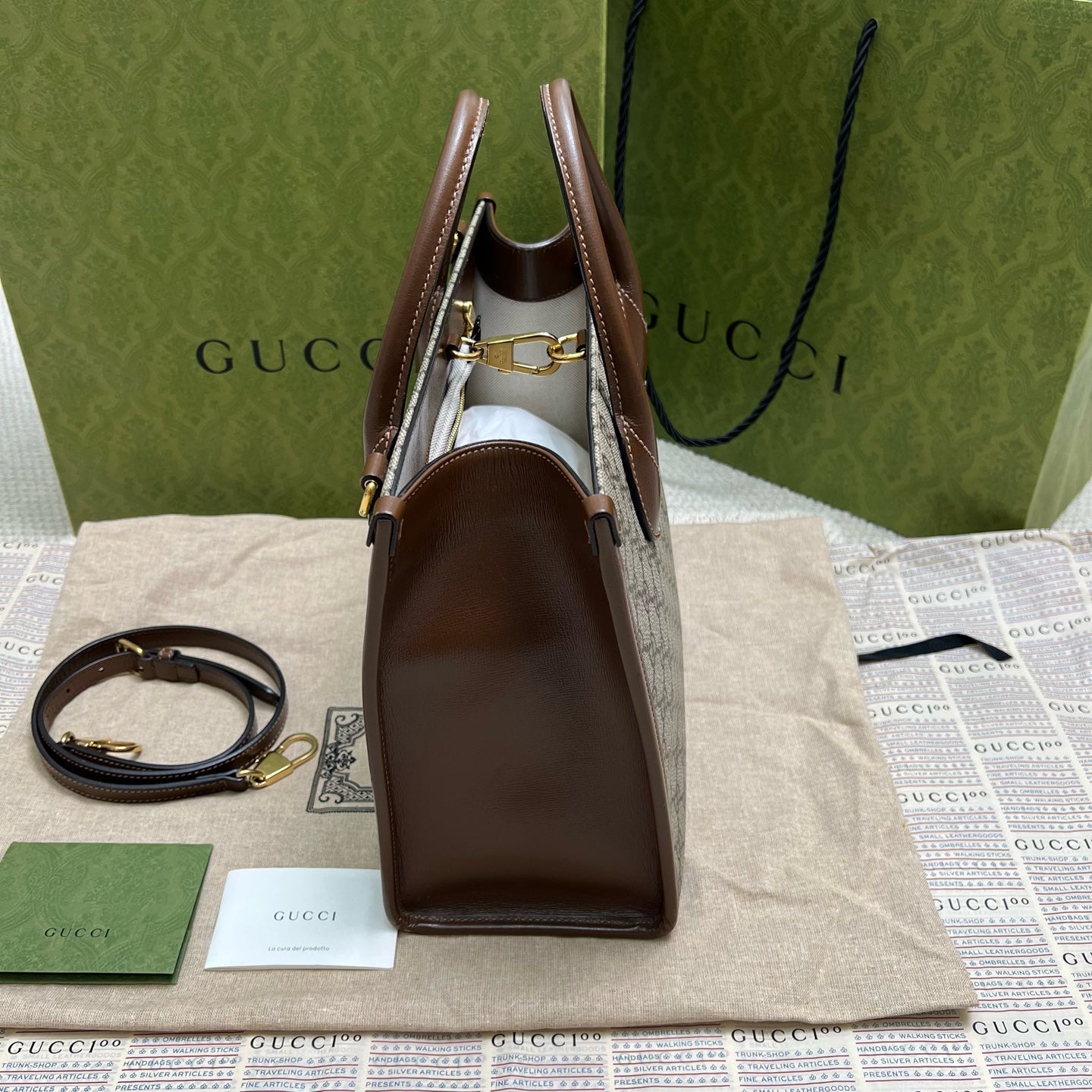Gucci - Other - Cloth - Brown - (medium)