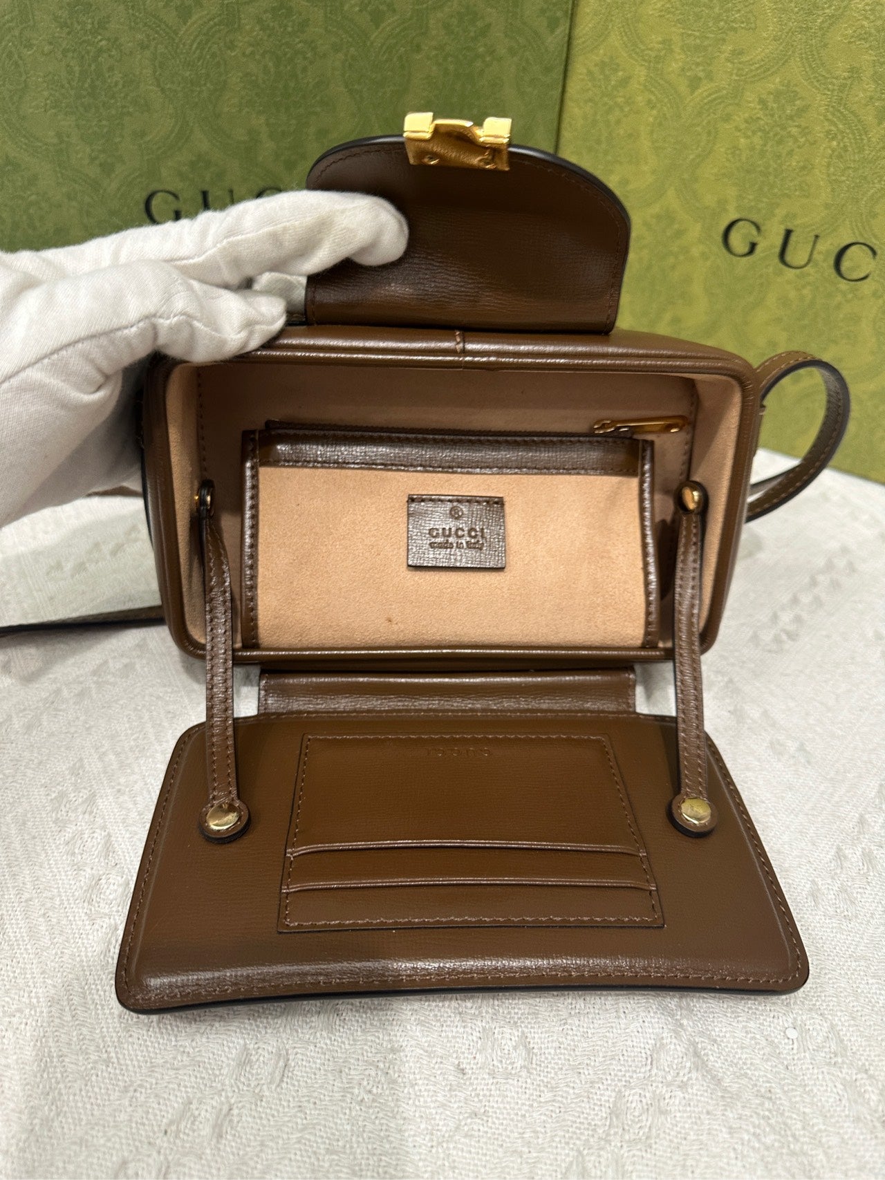 Gucci - Other - Cloth - Brown - (mini)