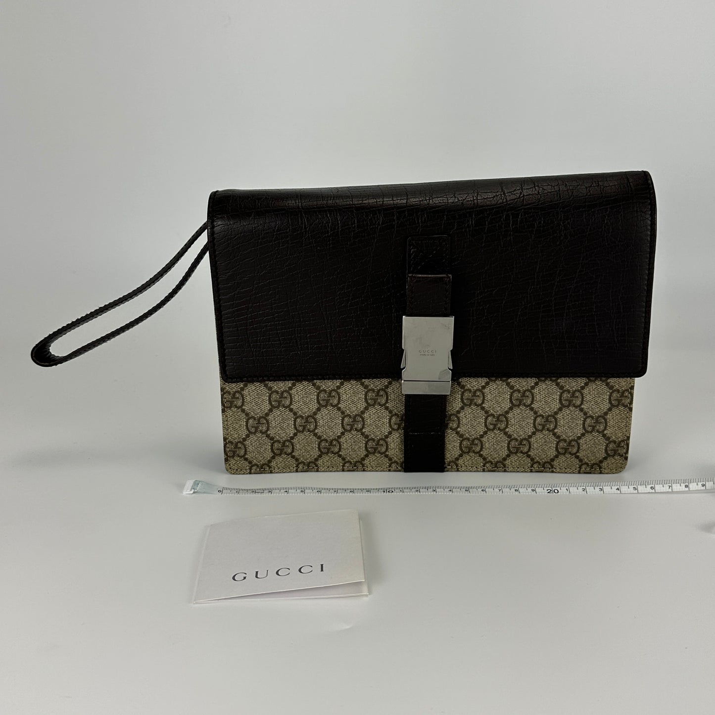Gucci - Other - Coated canvas and leather - Brown - (Medium)
