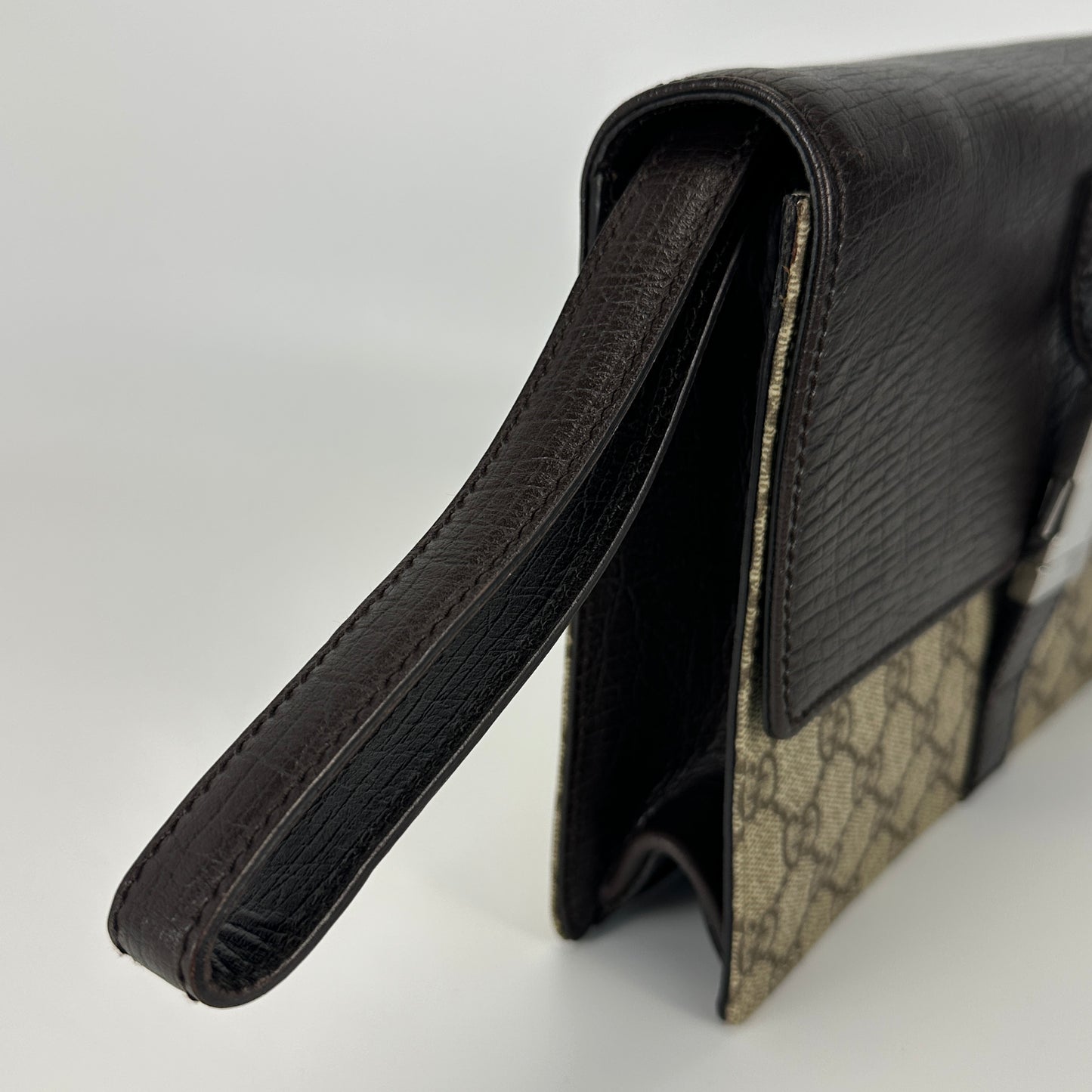 Gucci - Other - Coated canvas and leather - Brown - (Medium)