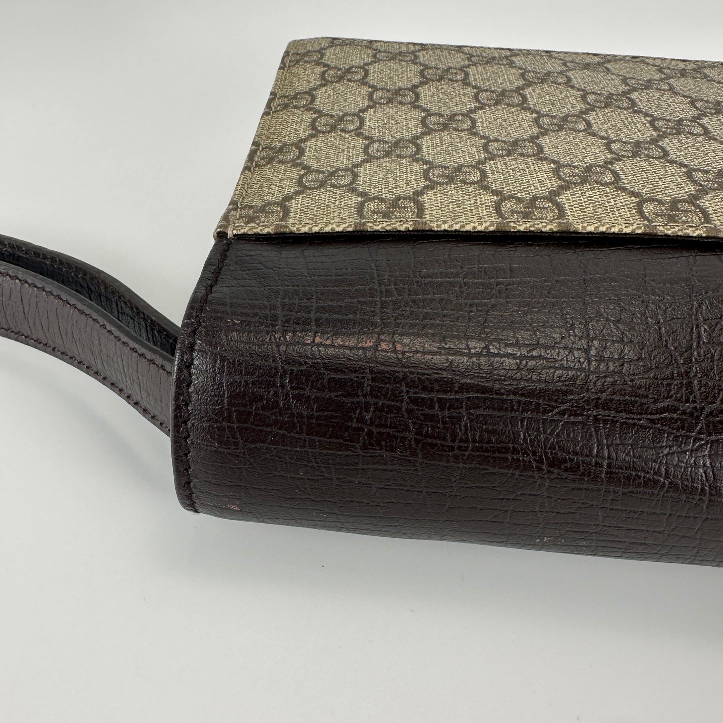 Gucci - Other - Coated canvas and leather - Brown - (Medium)