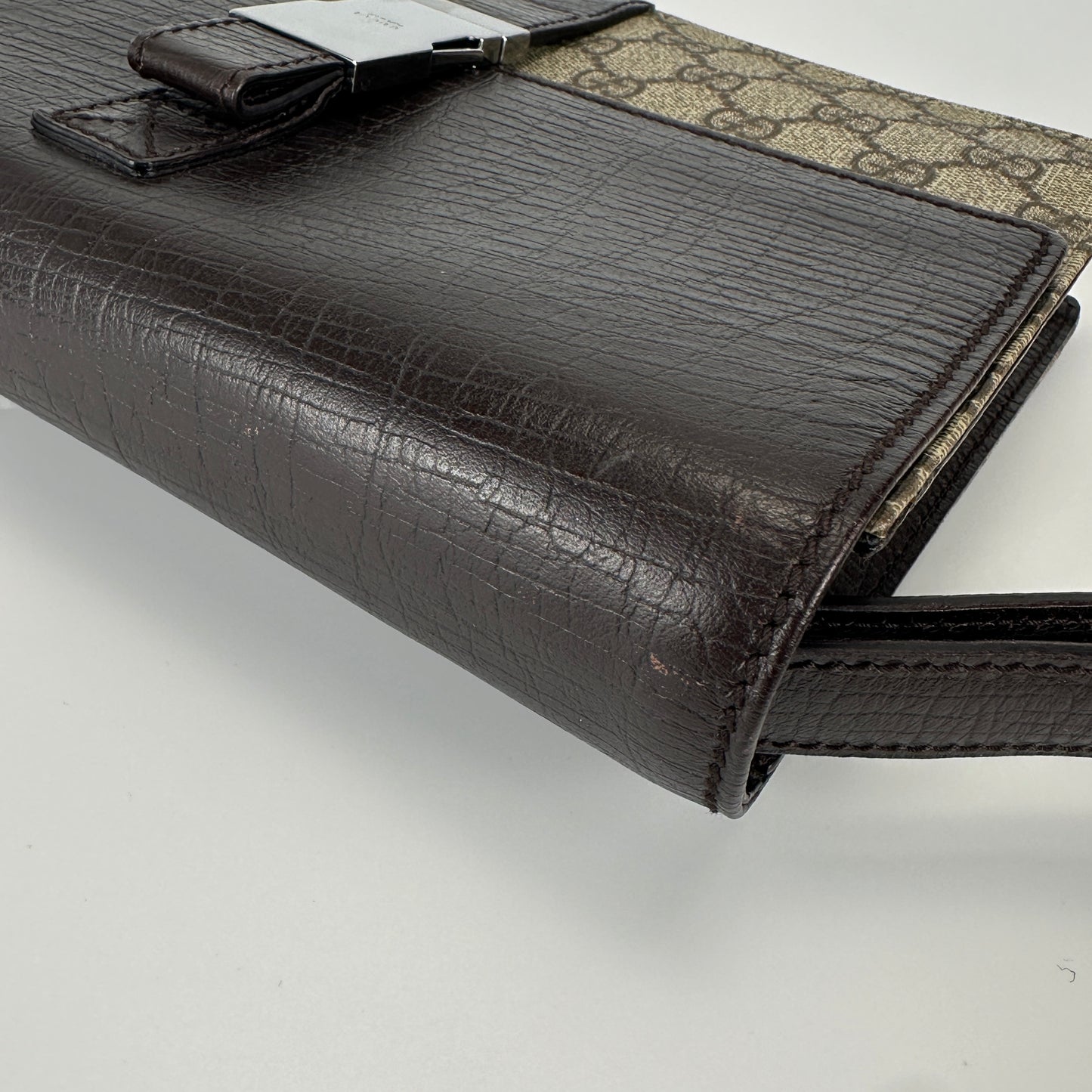 Gucci - Other - Coated canvas and leather - Brown - (Medium)
