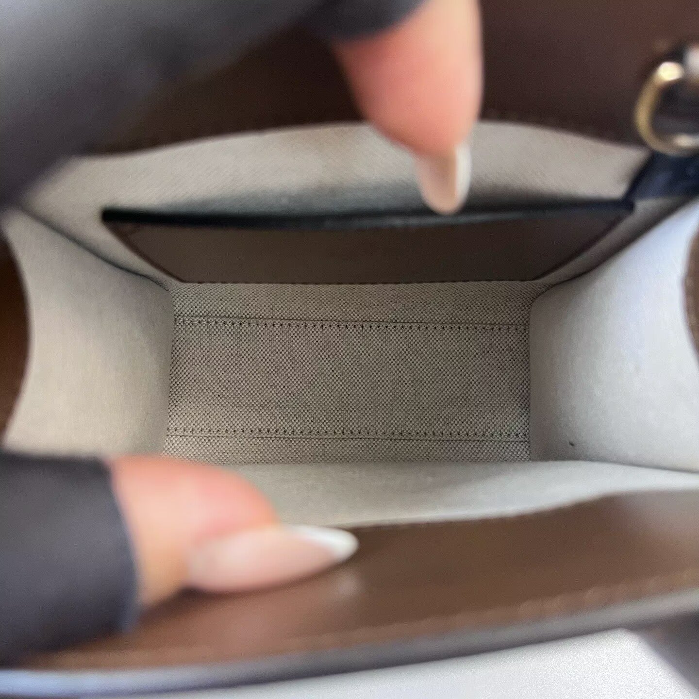 Gucci - Other - Coated canvas with leather trim - Beige and Brown - (mini)