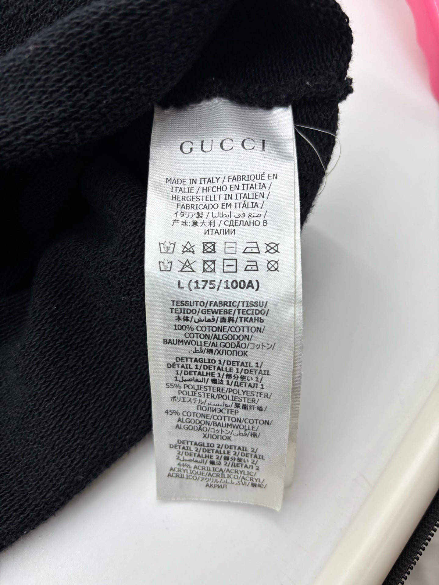 Gucci - Other - Cotton - Black - (L)