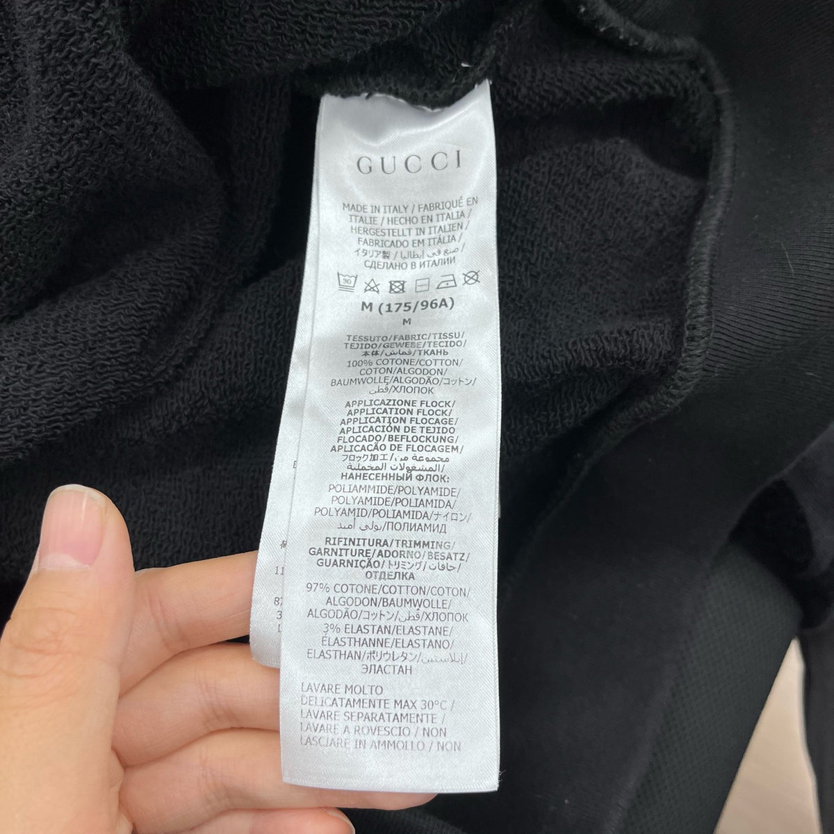 Gucci - Other - Cotton - Black - (M)