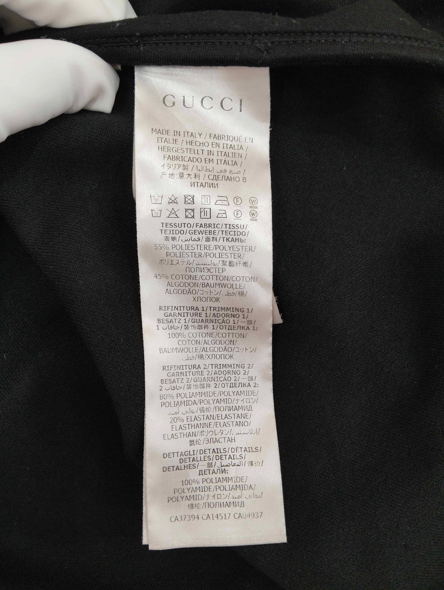 Gucci - Other - Cotton - Black - (S)