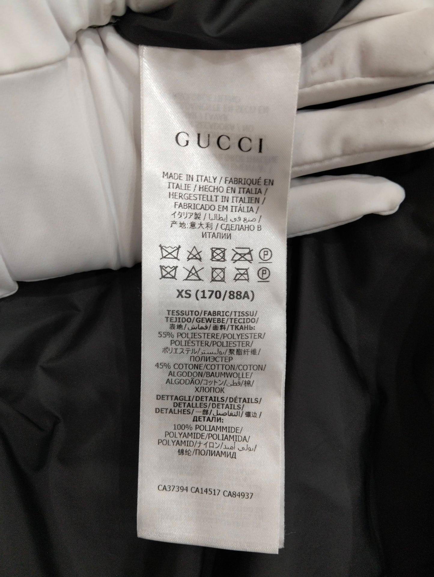 Gucci - Other - Cotton - Black - (XS)