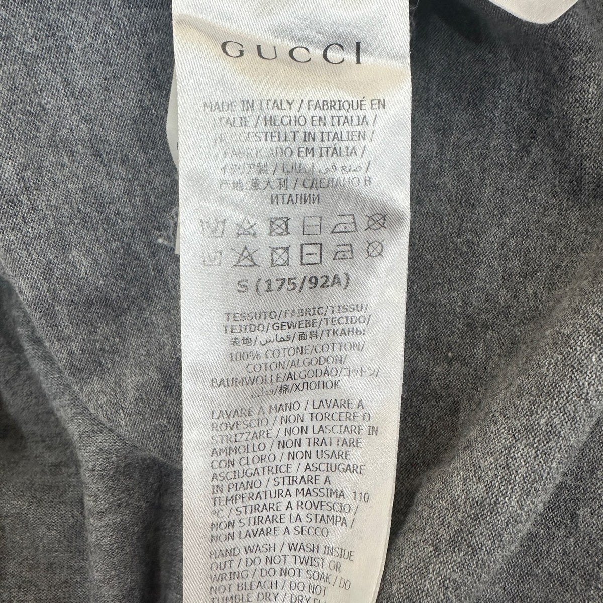 Gucci - Other - Cotton - Grey - (S)
