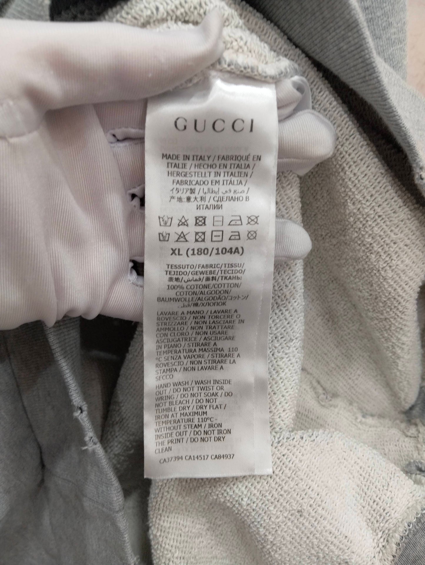 Gucci - Other - Cotton - Grey - (XL)