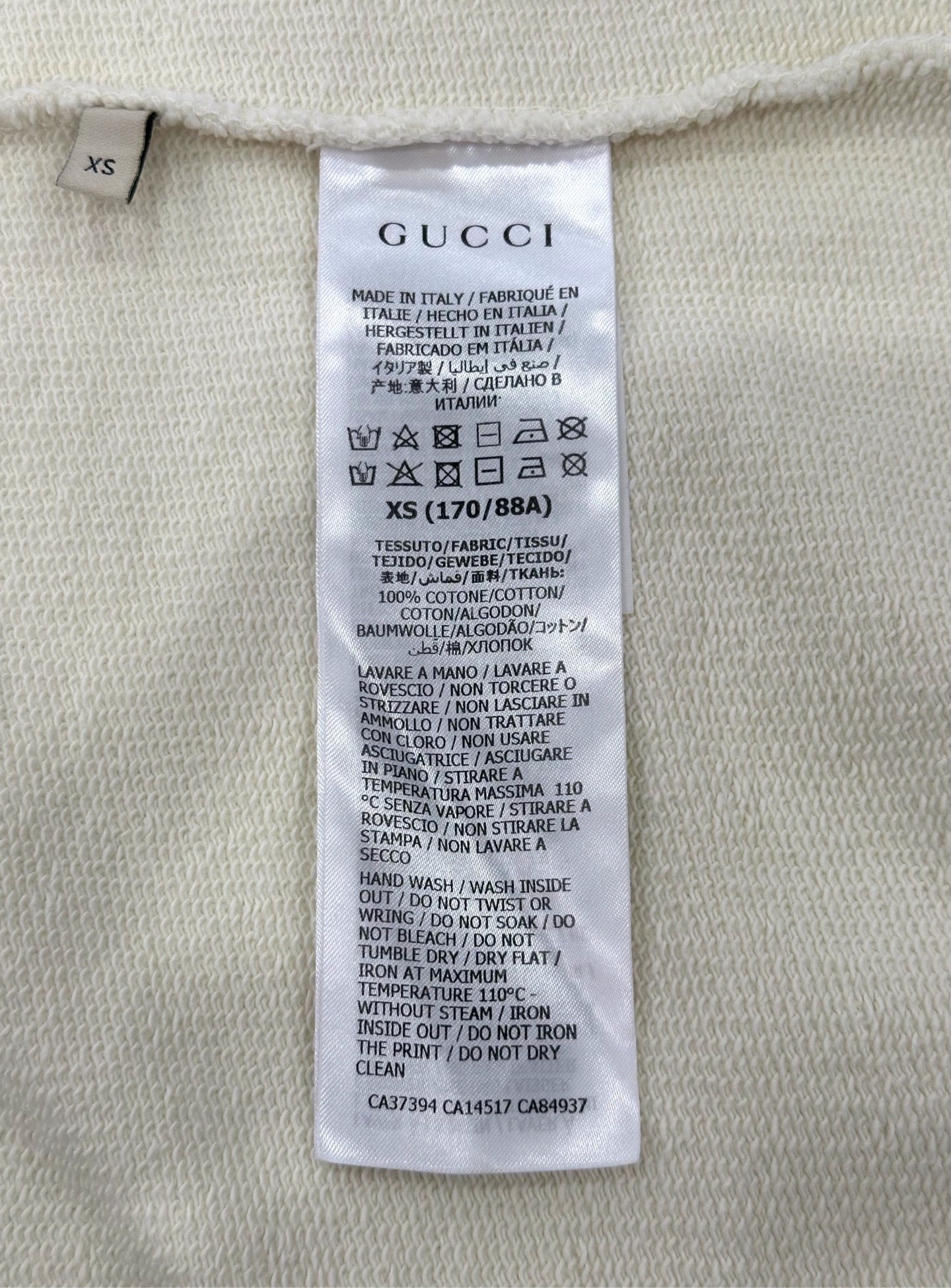 Gucci - Other - Cotton - White - (XS)