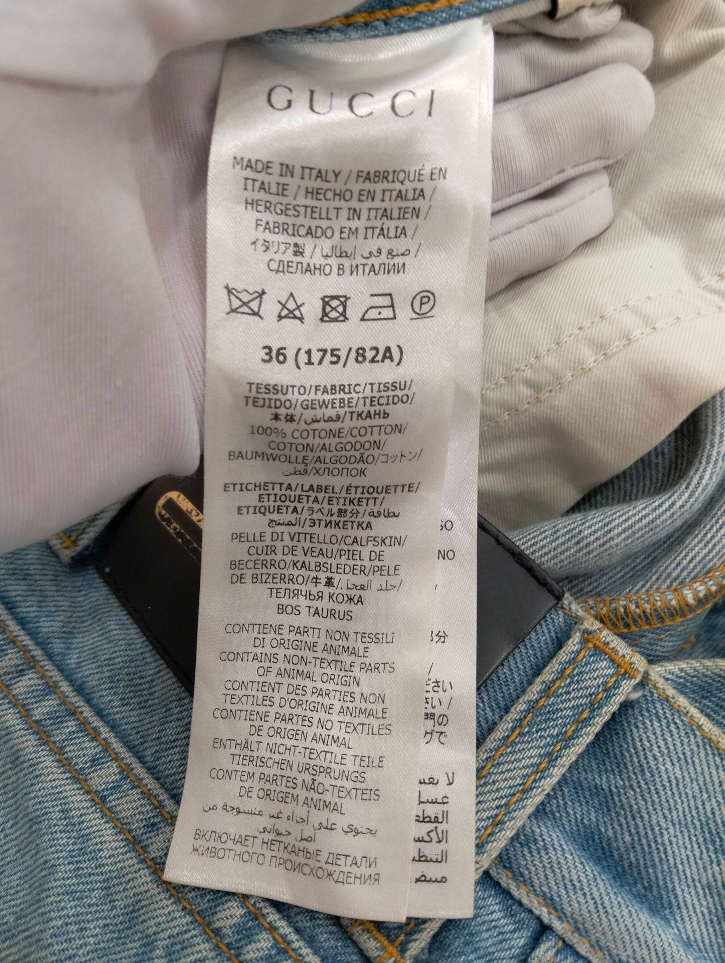 Gucci - Other - Denim - Jeans - Blue - (36)