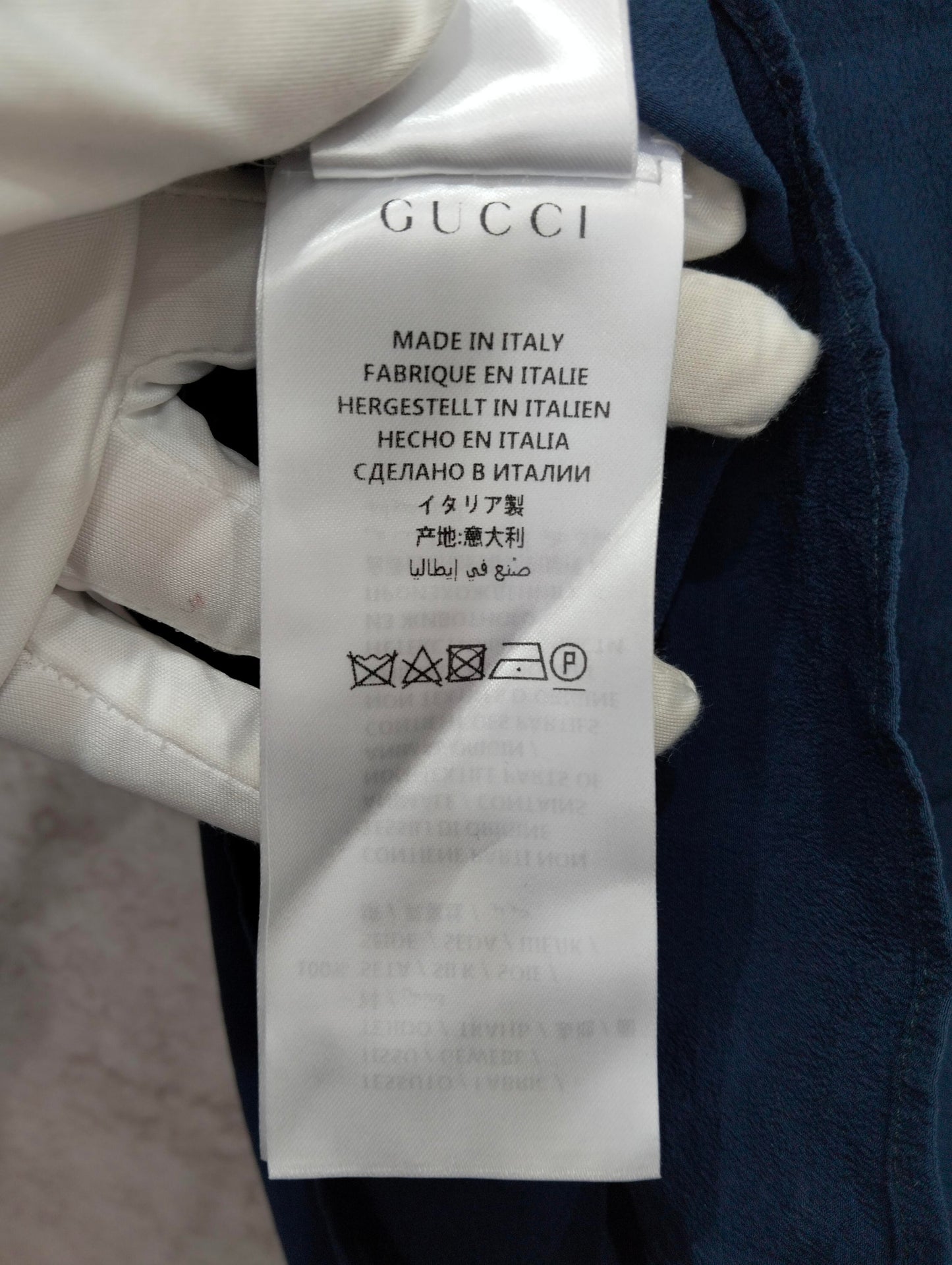 Gucci - Other - Exotic leathers - Other - Navy - (38)
