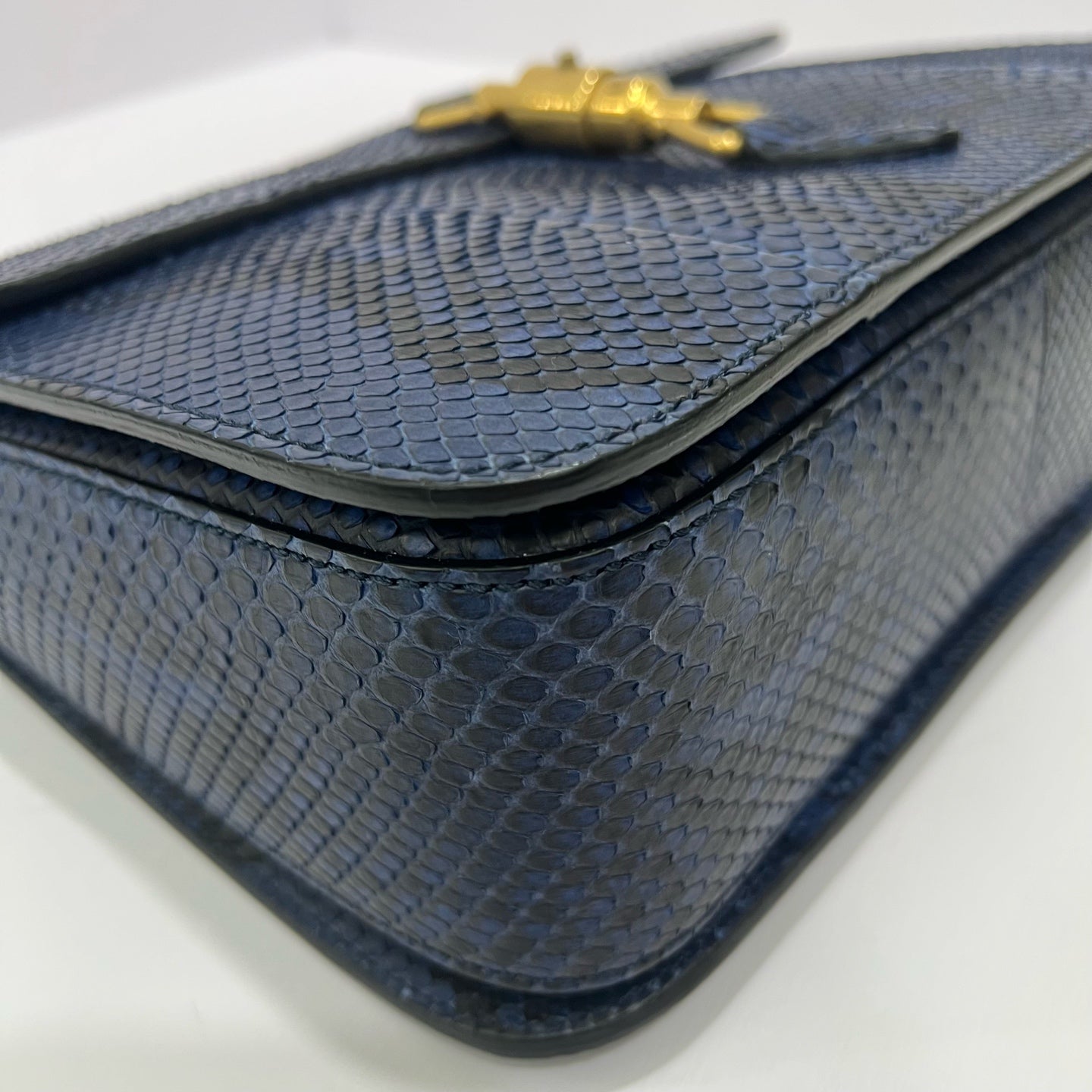 Gucci - Other - Exotic leathers - Python - Navy - (medium)