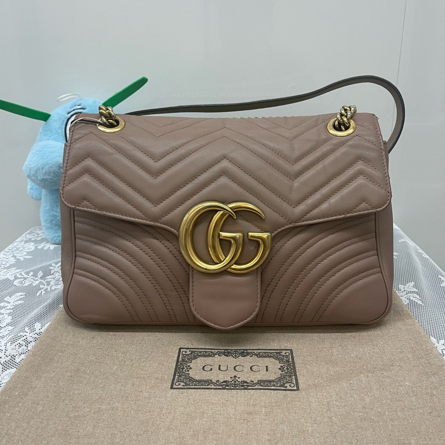 Gucci - Other - Leather - Beige - (Medium)