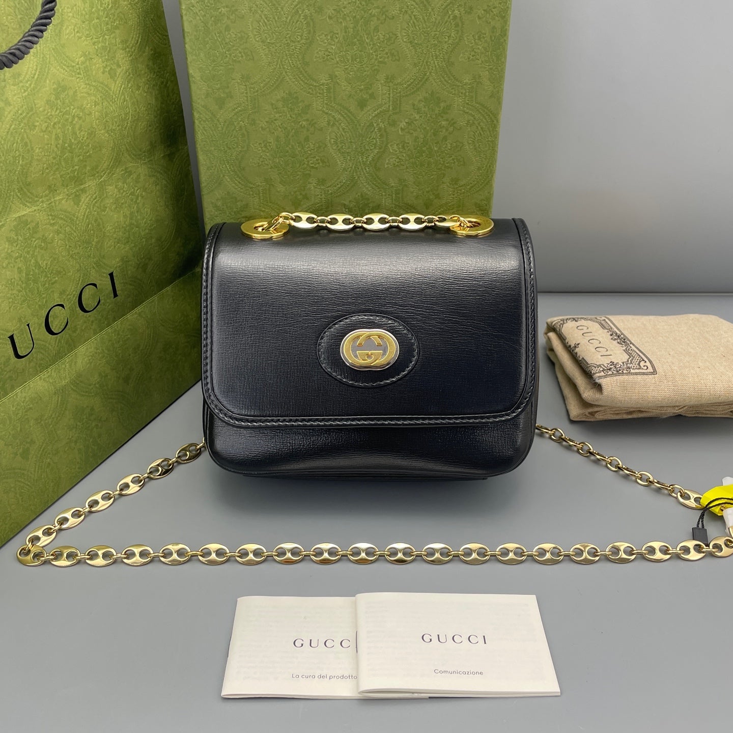 Gucci - Other - Leather - Black - (mini)