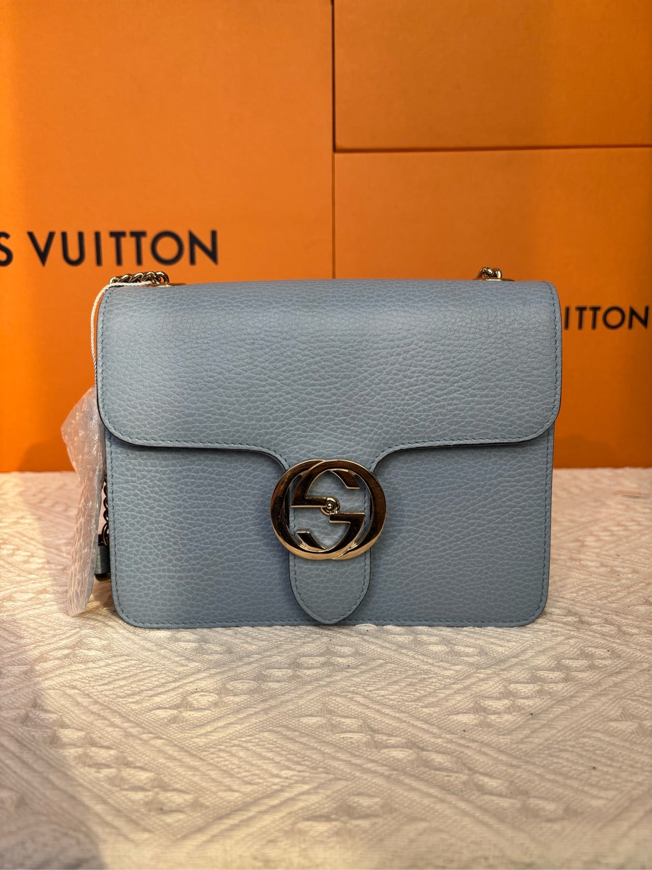 Gucci - Other - Leather - Blue - (mini)