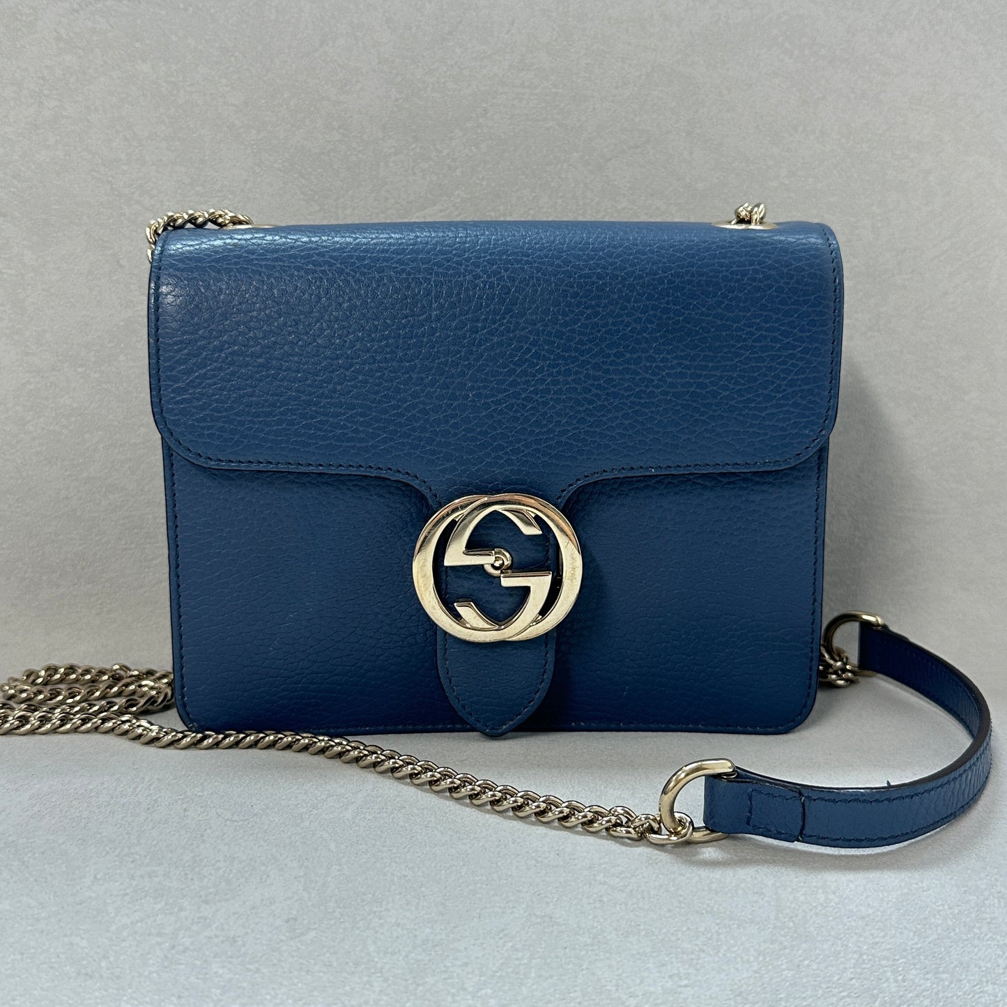 Gucci - Other - Leather - Blue - (mini)