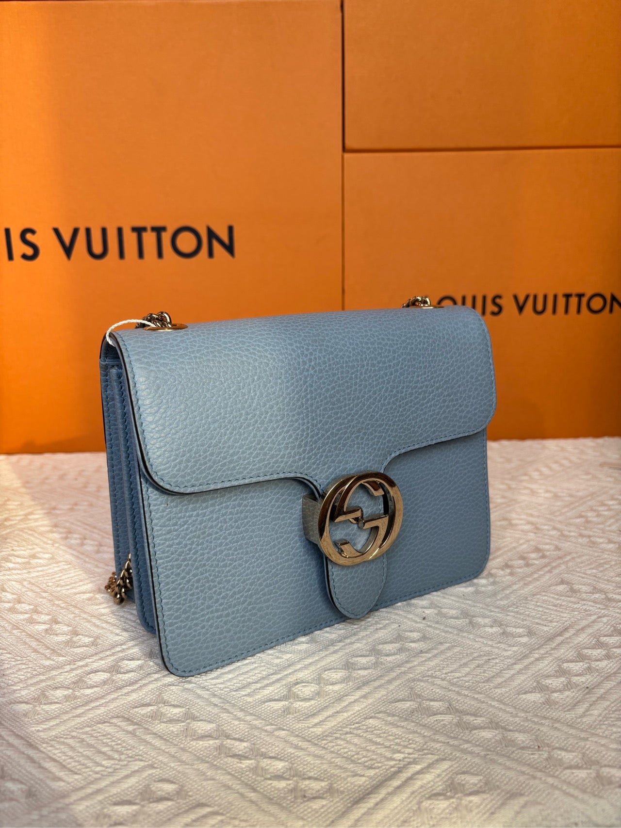 Gucci - Other - Leather - Blue - (mini)