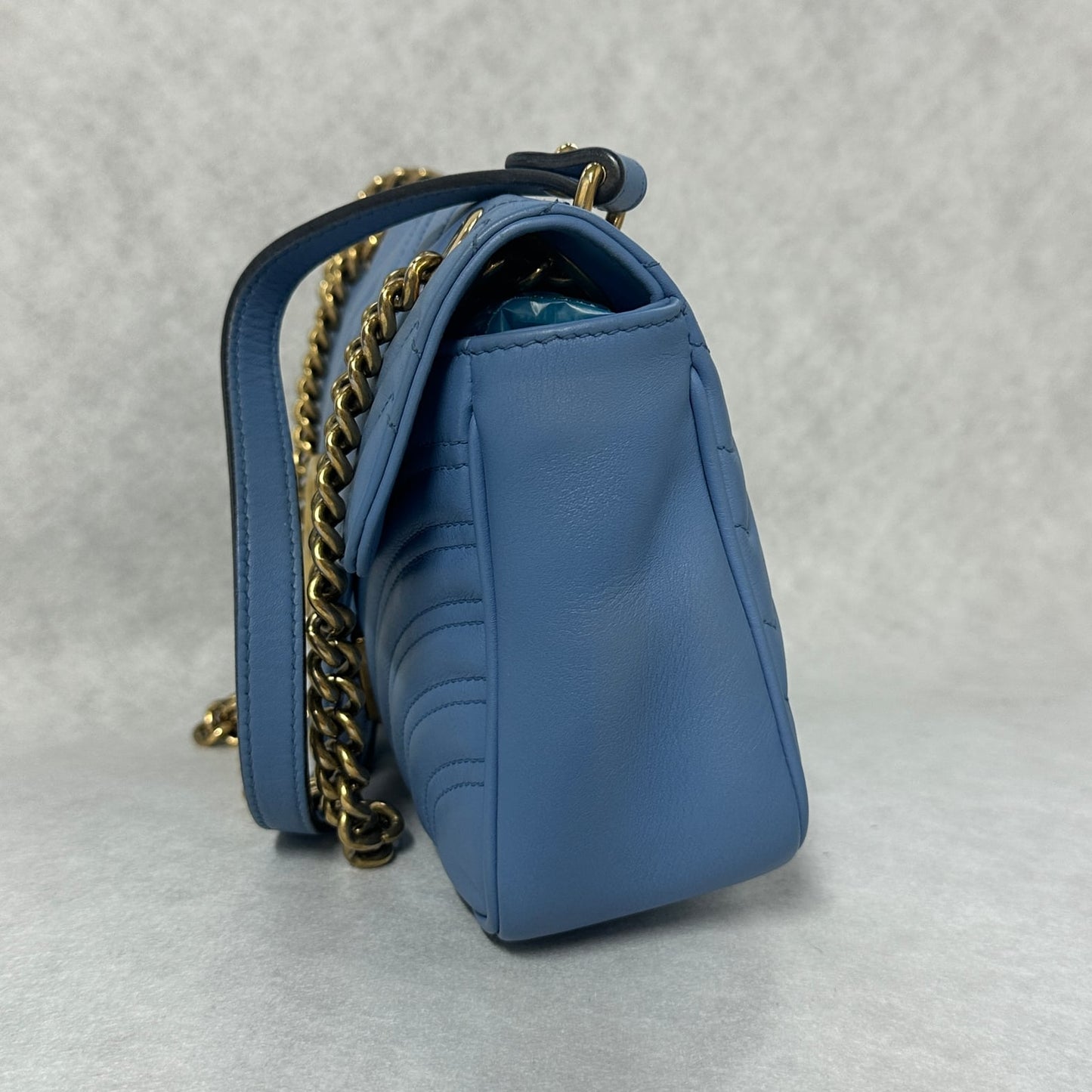 Gucci - Other - Leather - Blue - (mini)