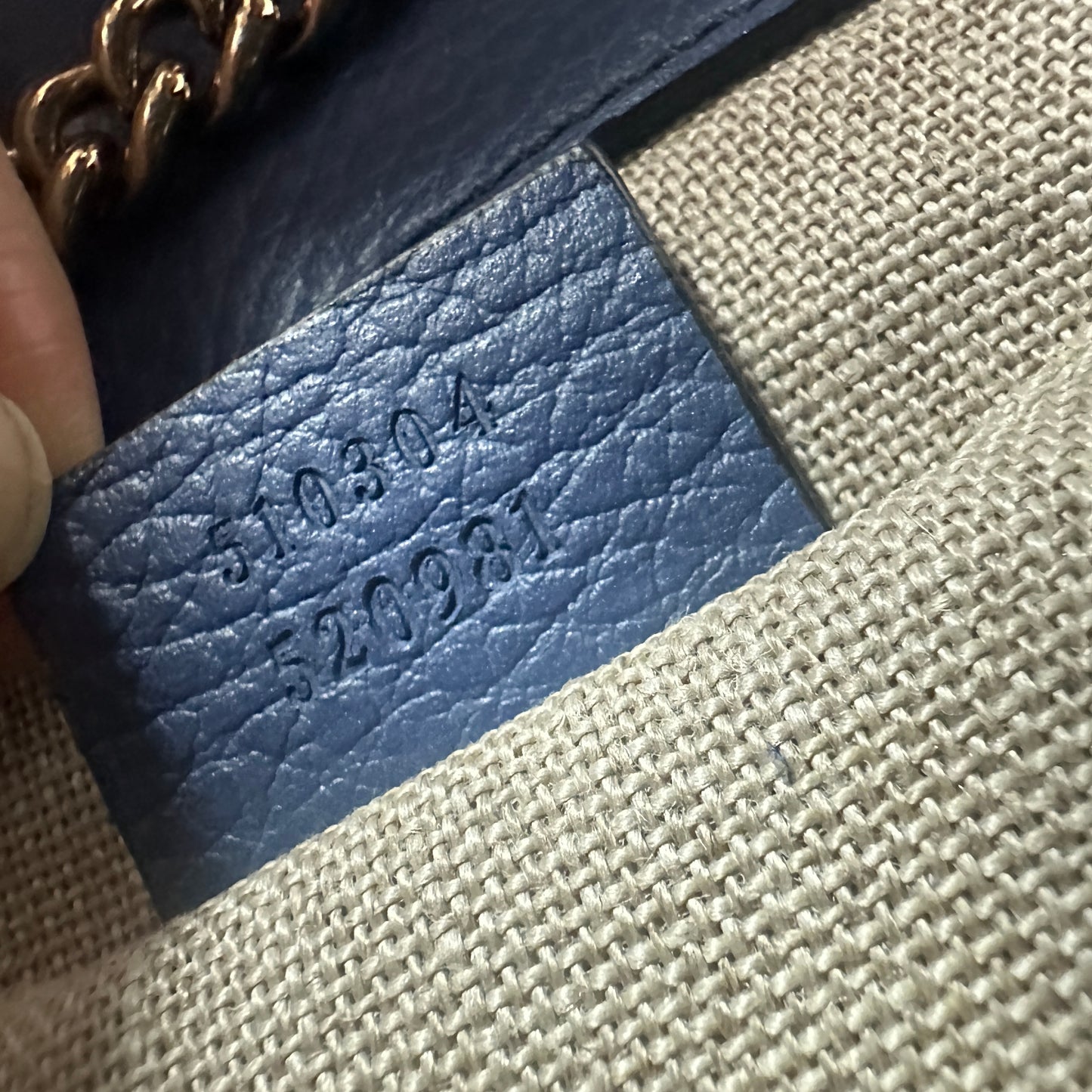 Gucci - Other - Leather - Blue - (mini)