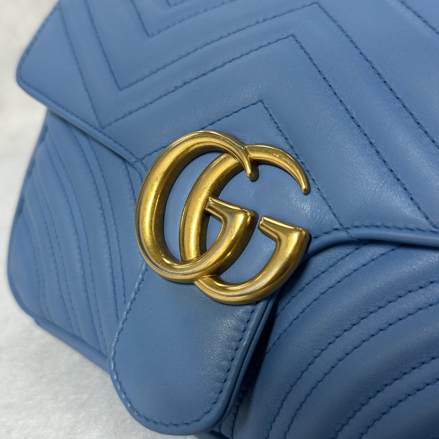 Gucci - Other - Leather - Blue - (mini)