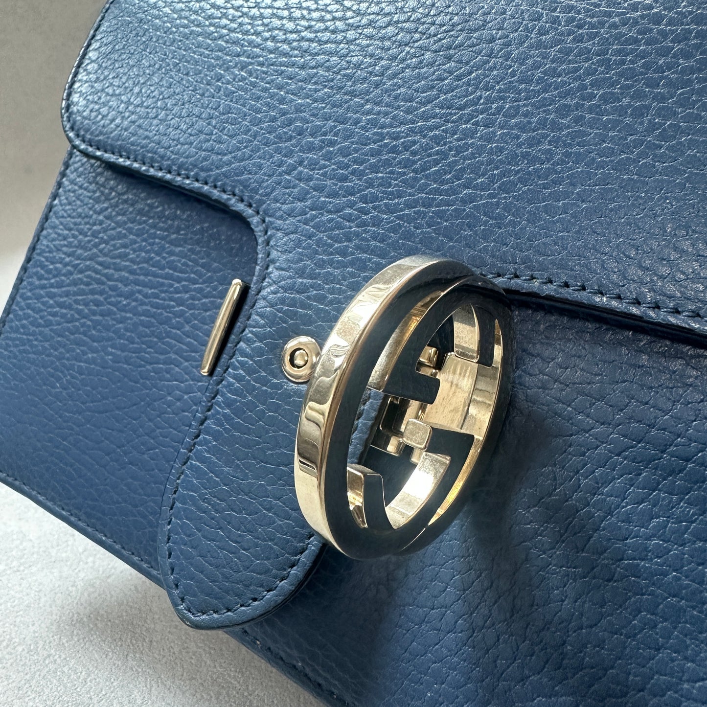 Gucci - Other - Leather - Blue - (mini)