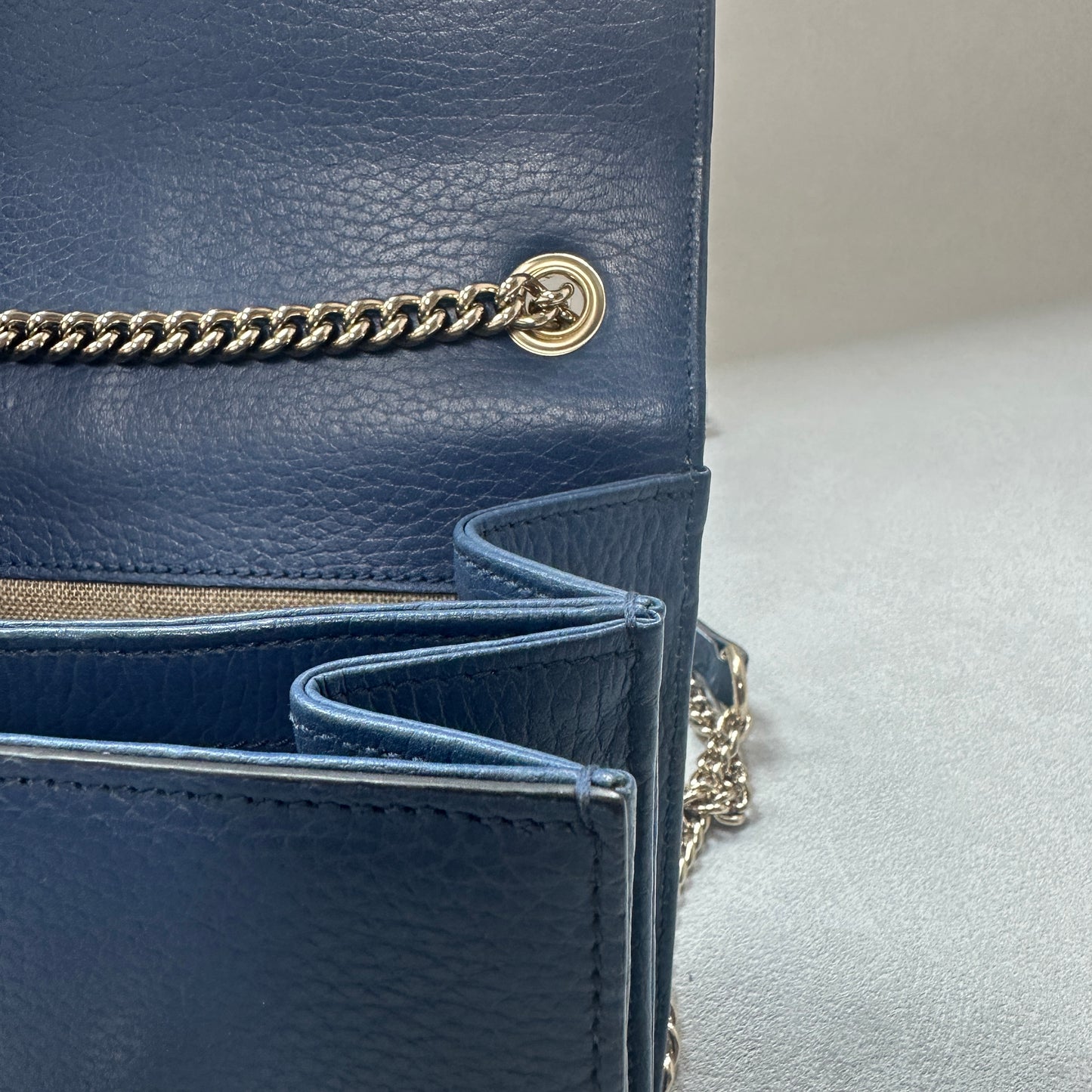 Gucci - Other - Leather - Blue - (mini)