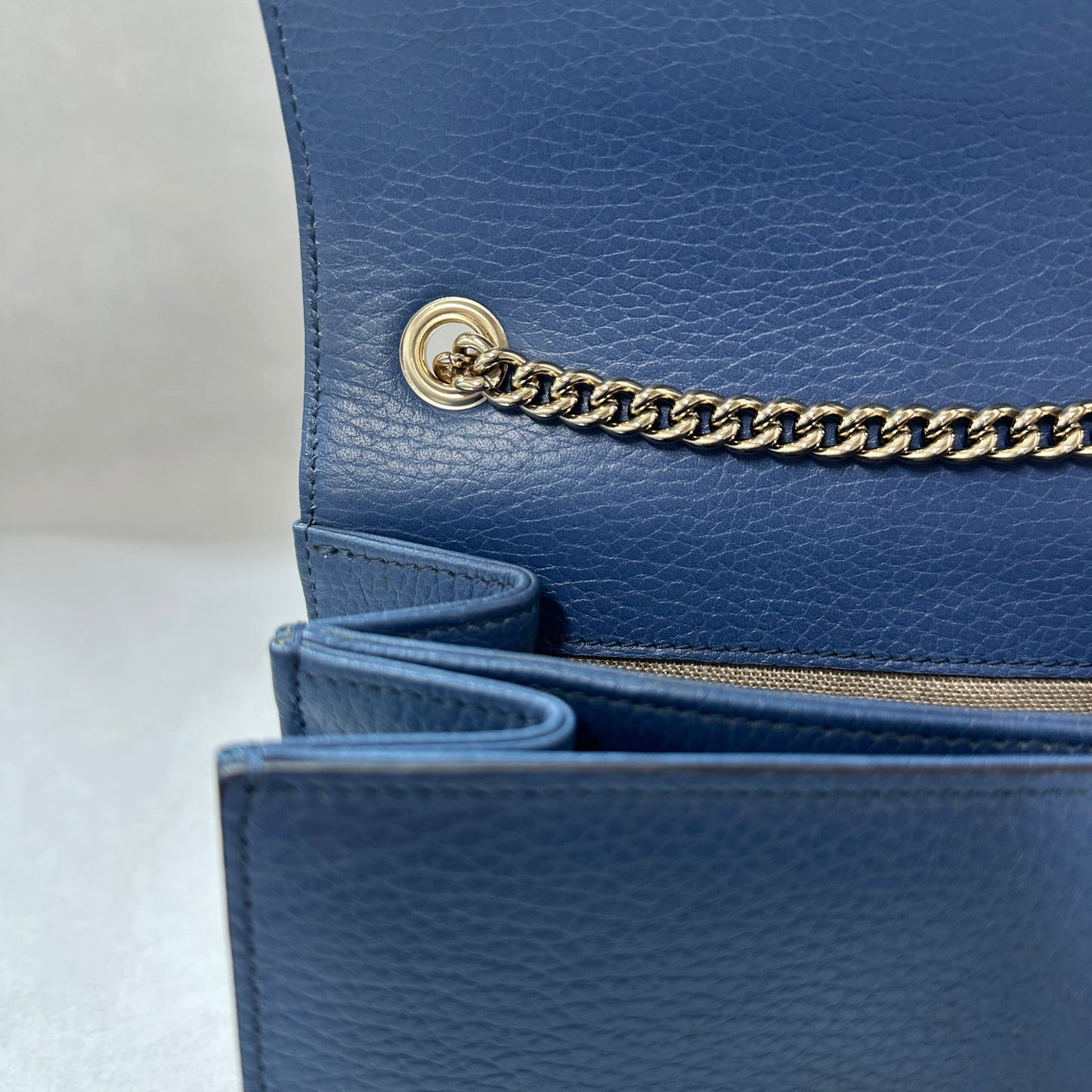 Gucci - Other - Leather - Blue - (mini)