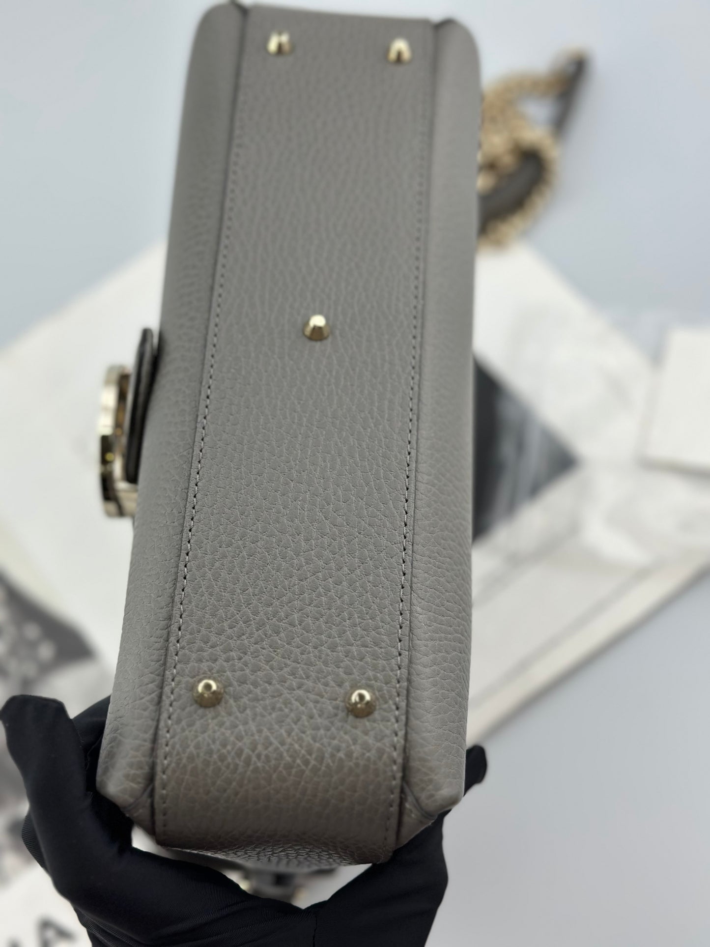 Gucci - Other - Leather - Grey - (Small)