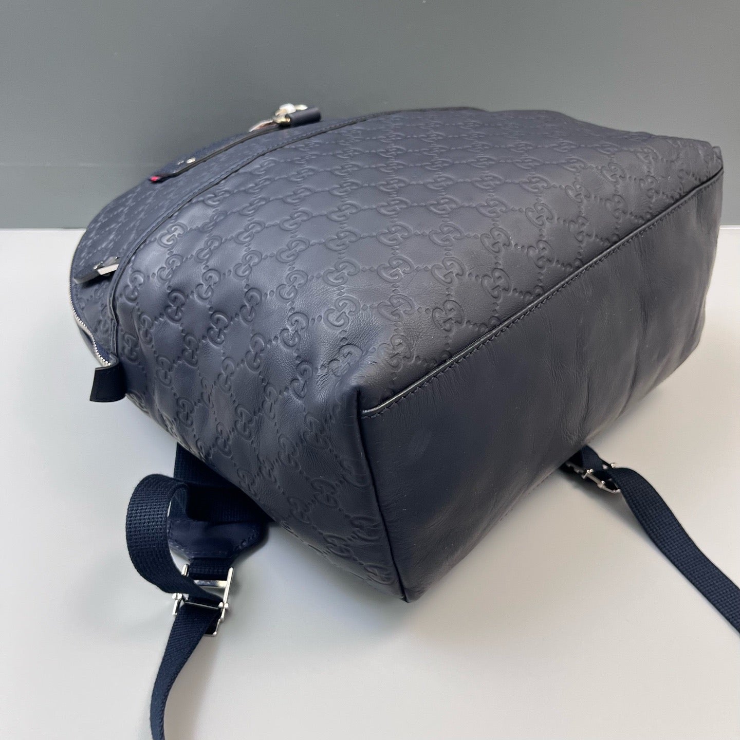 Gucci - Other - Leather - Navy - (medium)