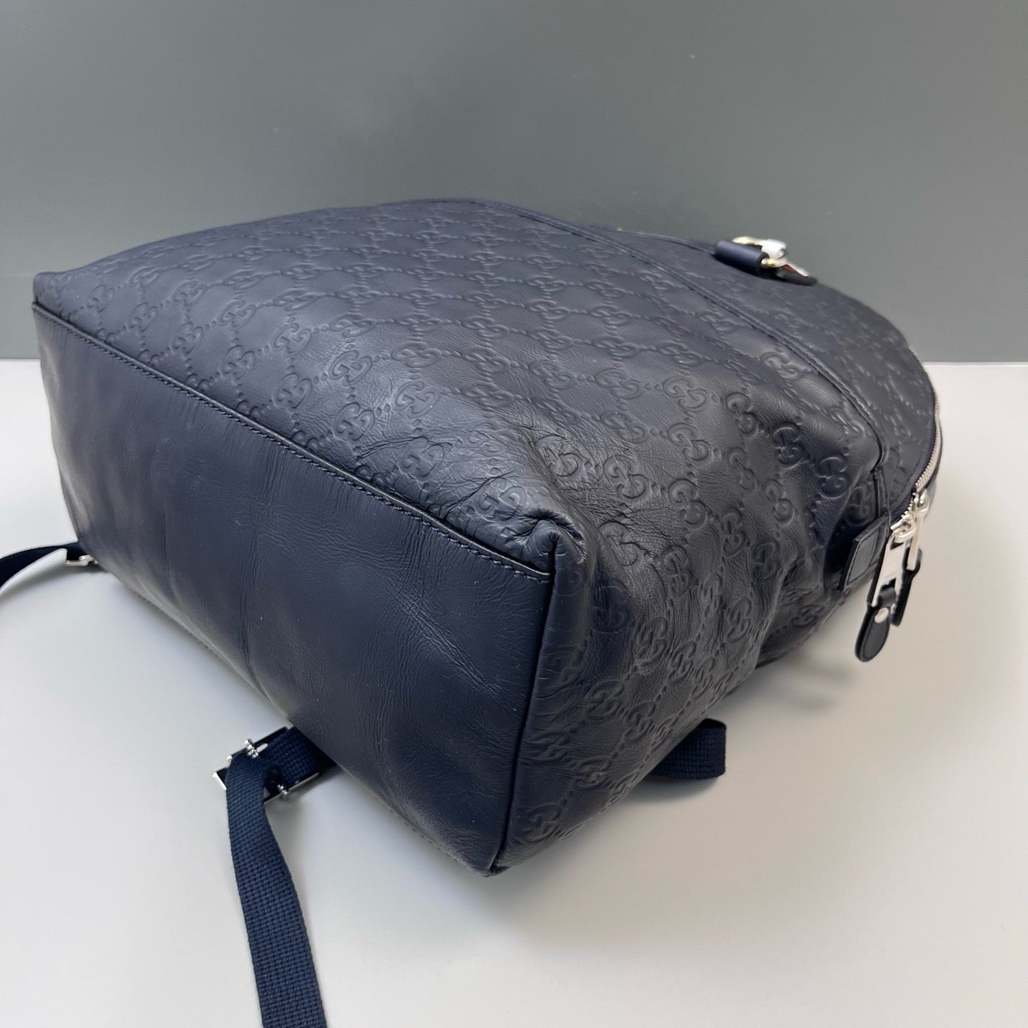Gucci - Other - Leather - Navy - (medium)