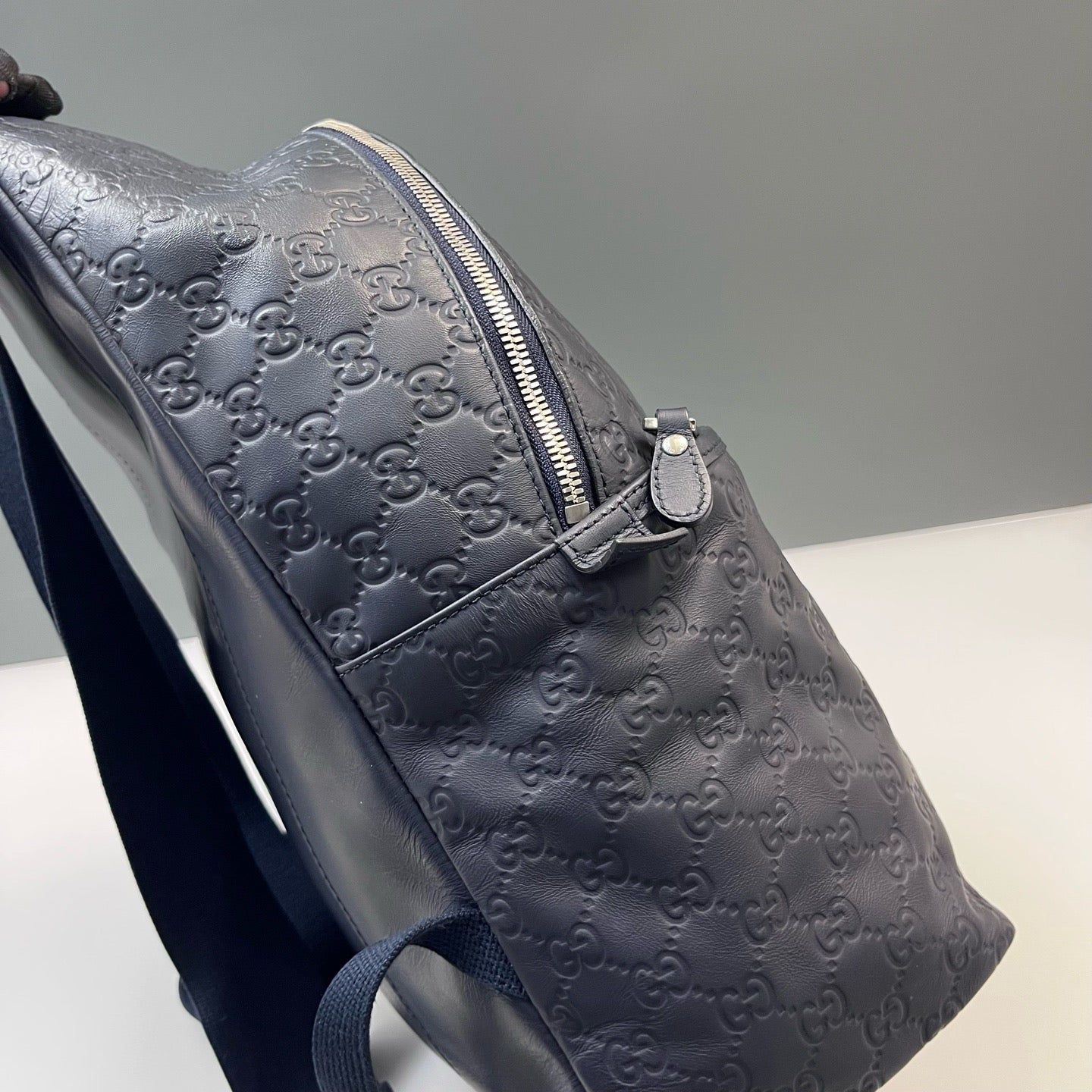 Gucci - Other - Leather - Navy - (medium)