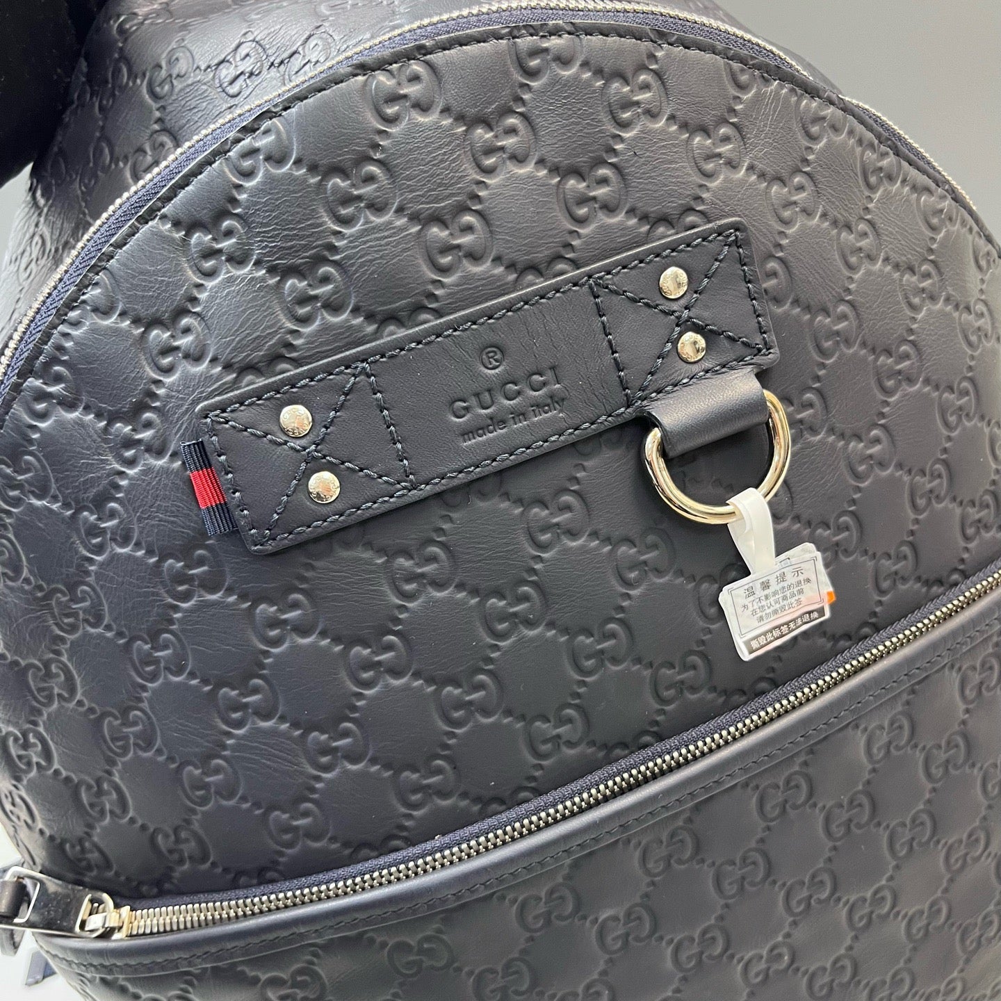 Gucci - Other - Leather - Navy - (medium)